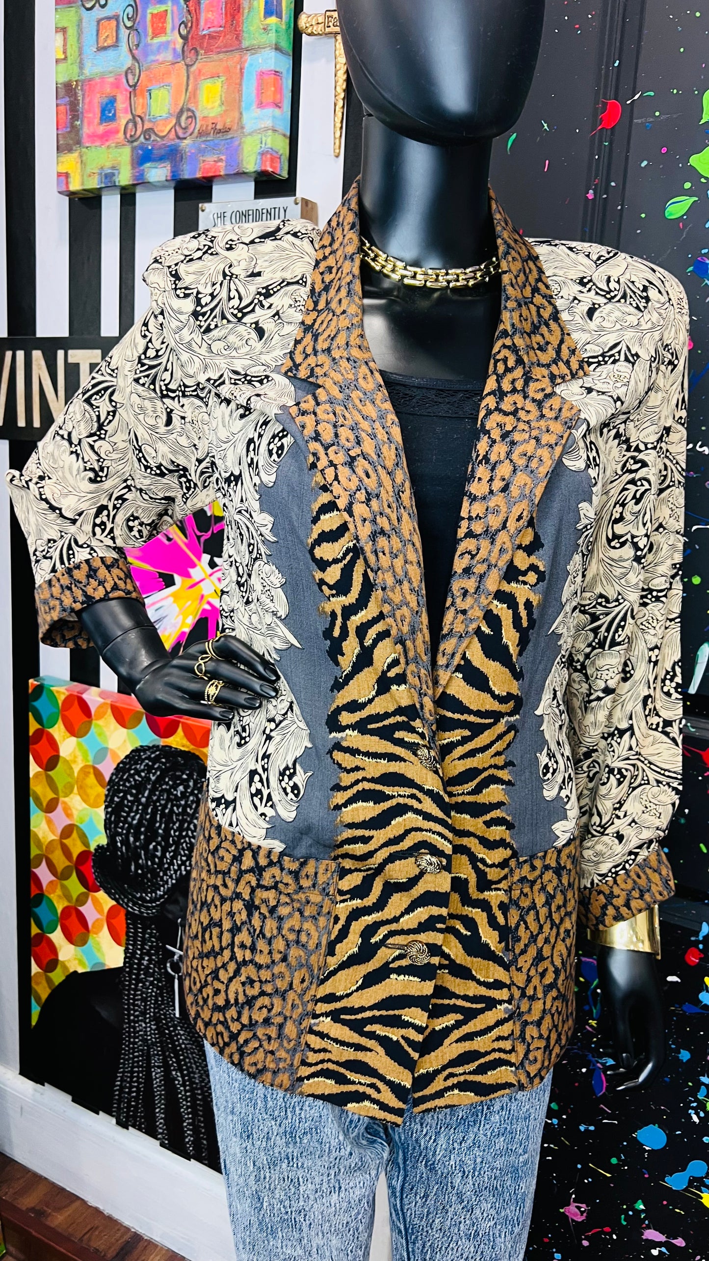 Vintage Carole Little Blazer (12/14)