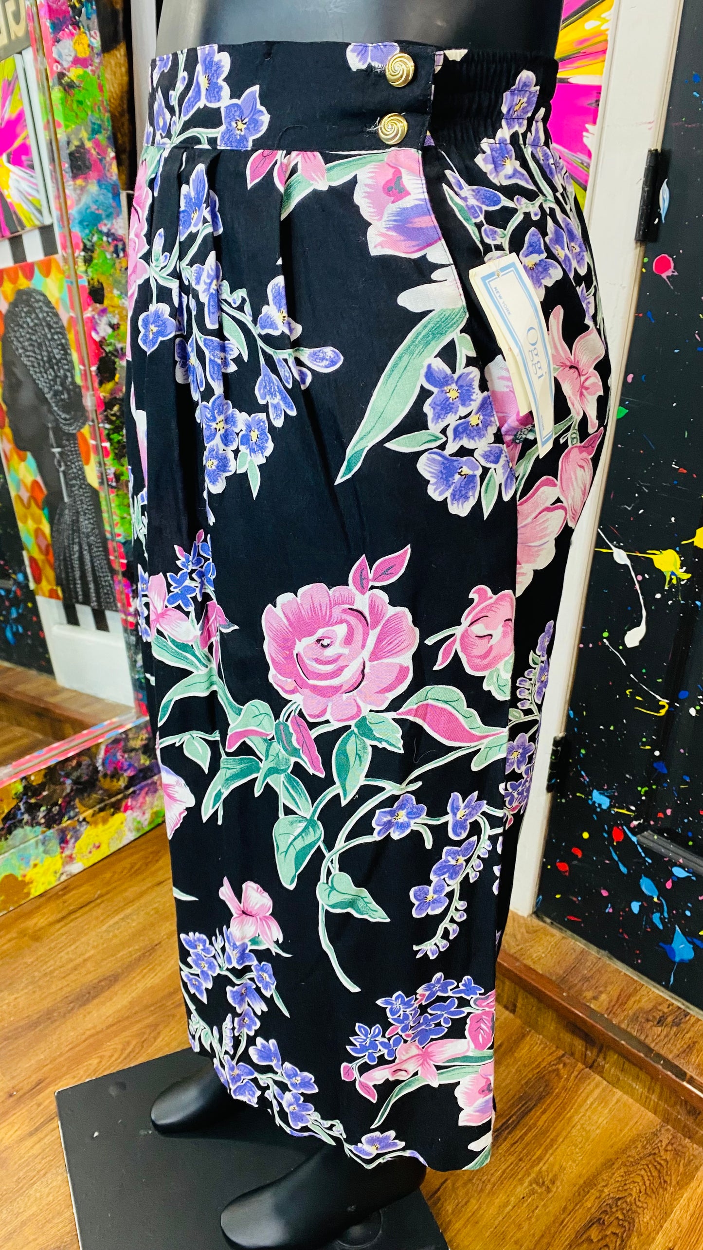 Vintage Floral Gaulchos (24)