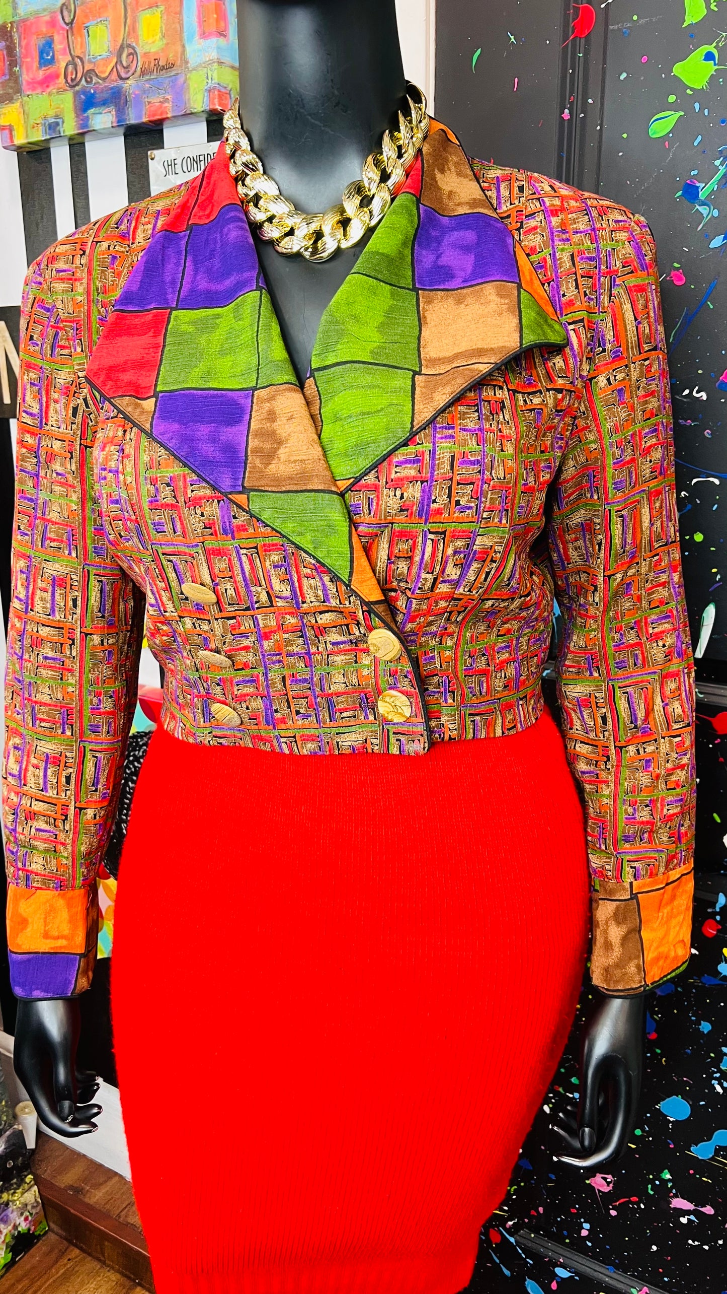 Vintage Platinum Blazer (14)