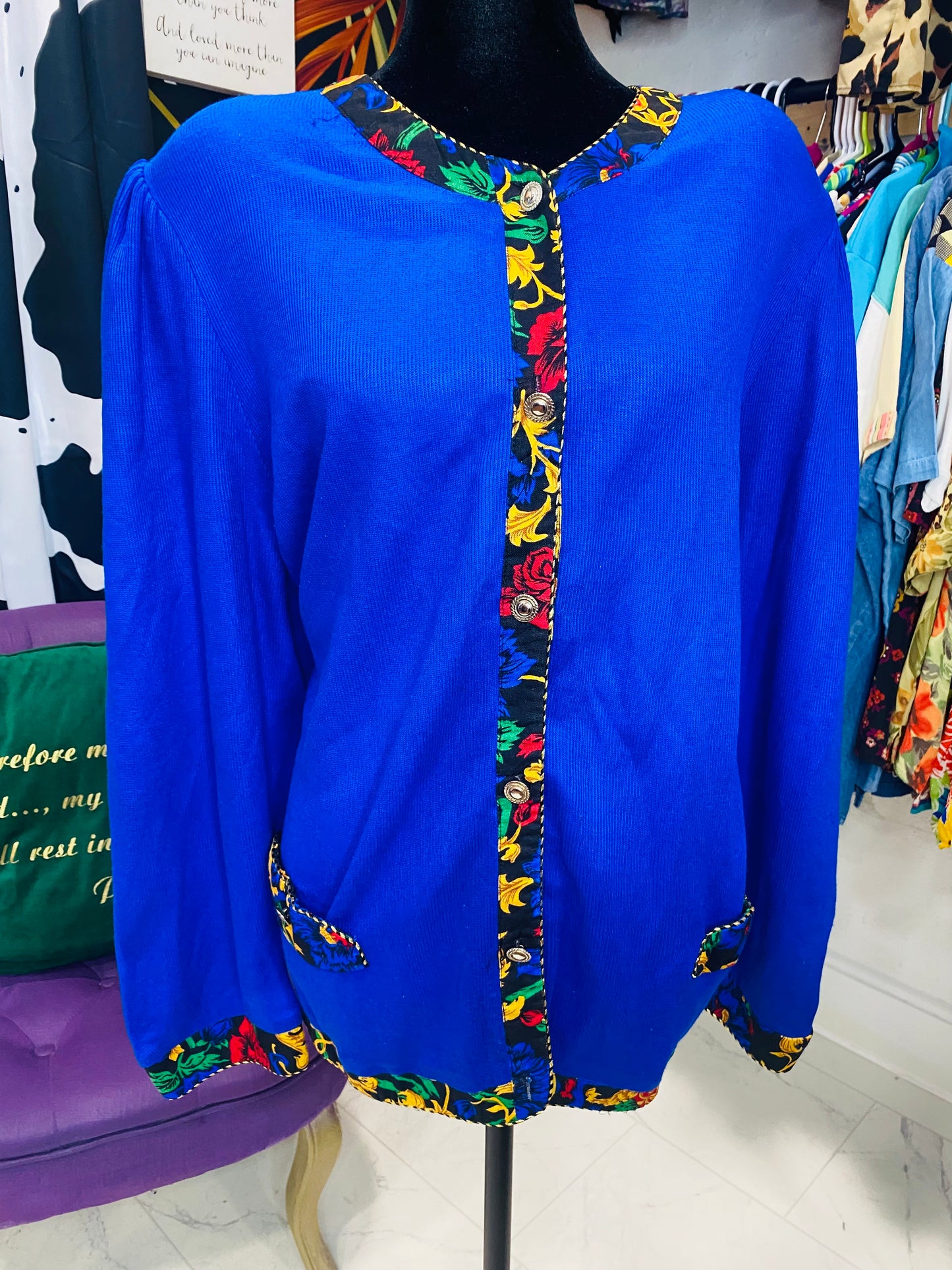 Vintage LeDamor Long Sleeve Blouse