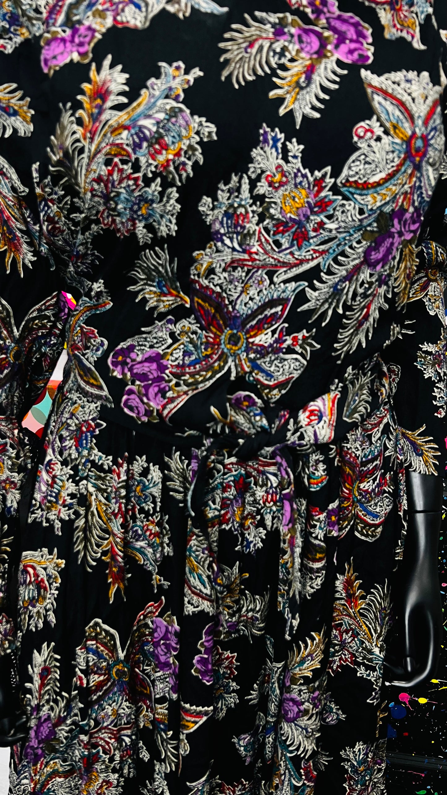 Vintage Carole Little - Tie Front Skirt Set (16)