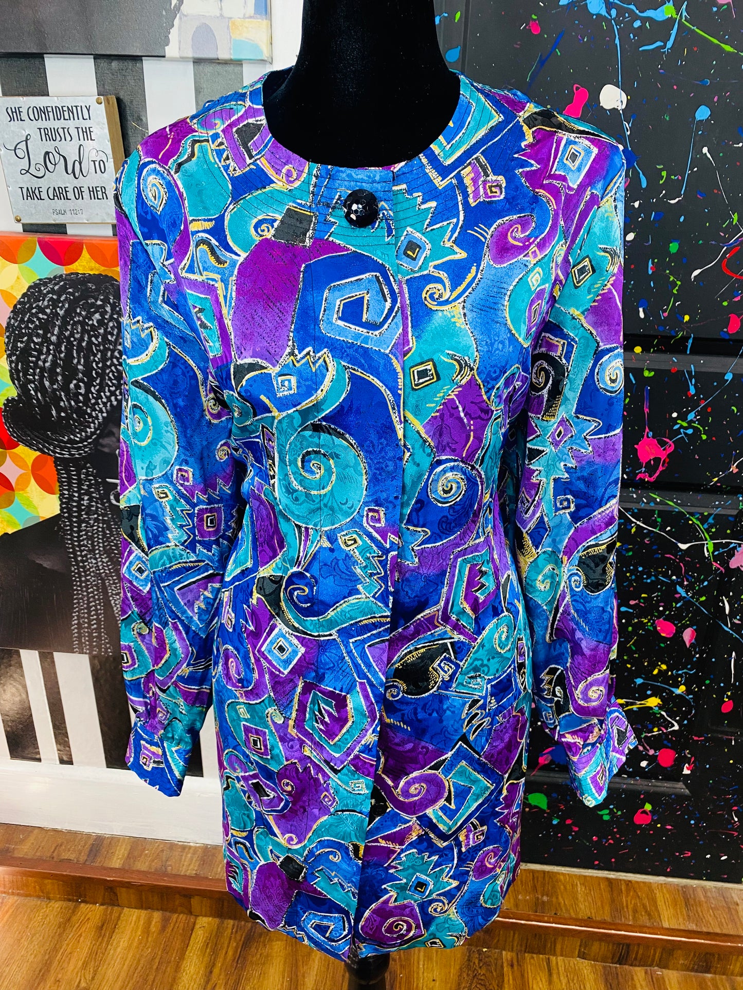 Vintage Long Sleeve Blouse