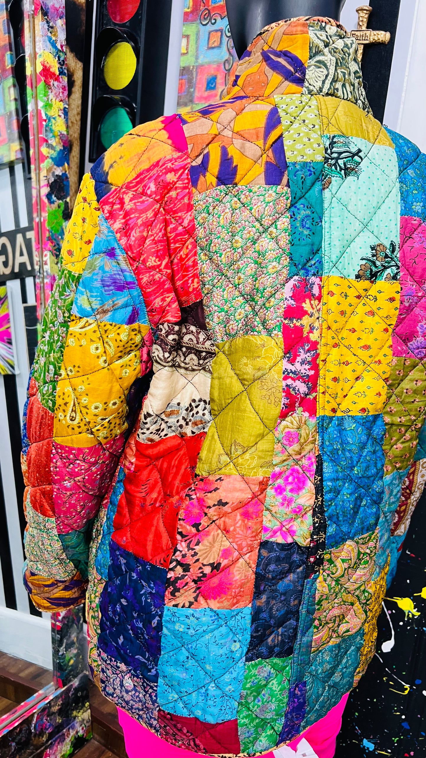 Vintage Patchwork Reversible Jacket (16)