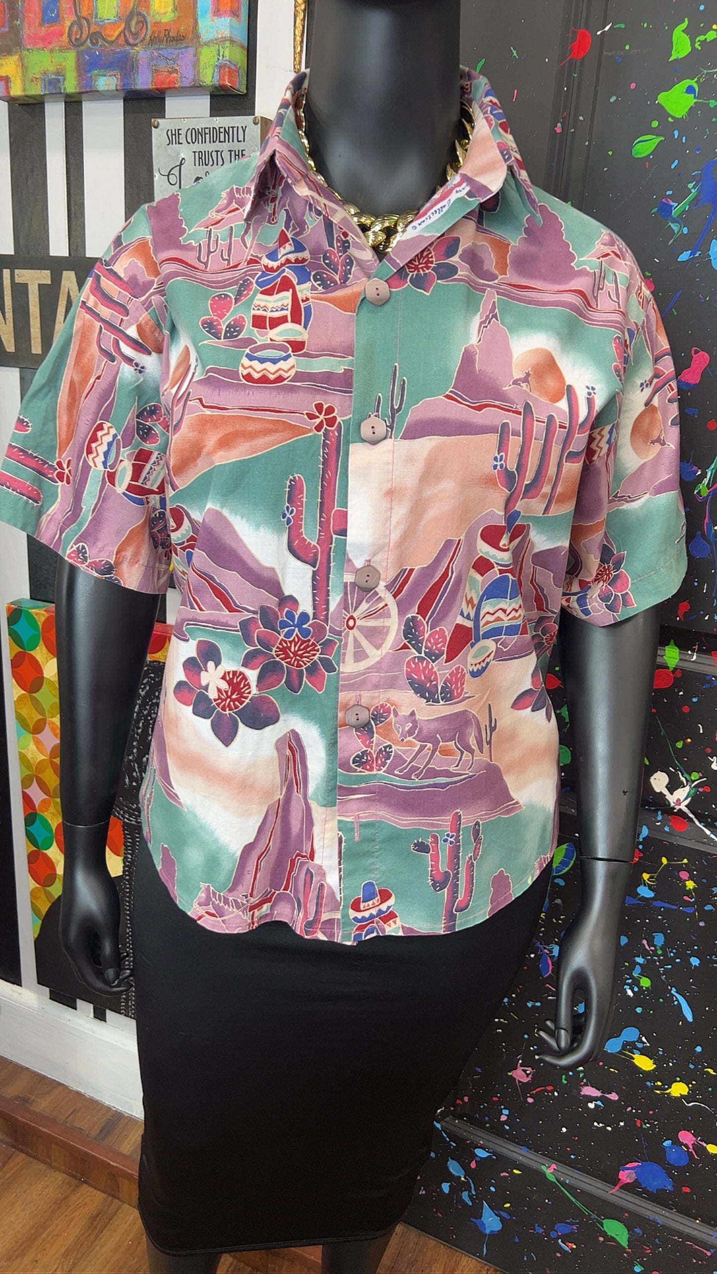 Vintage Western Blouse (18)