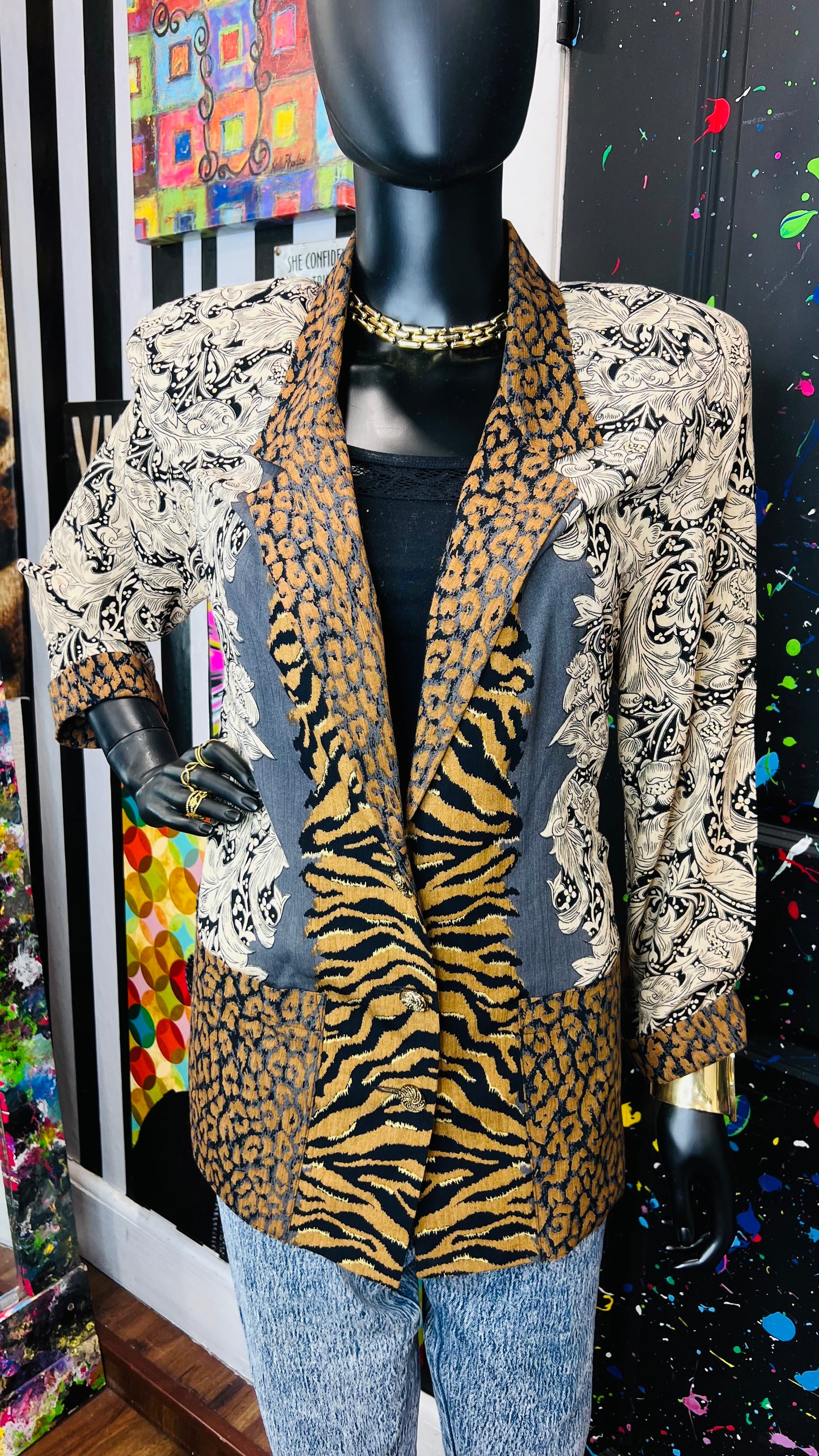 Vintage Carole Little Blazer (12/14)