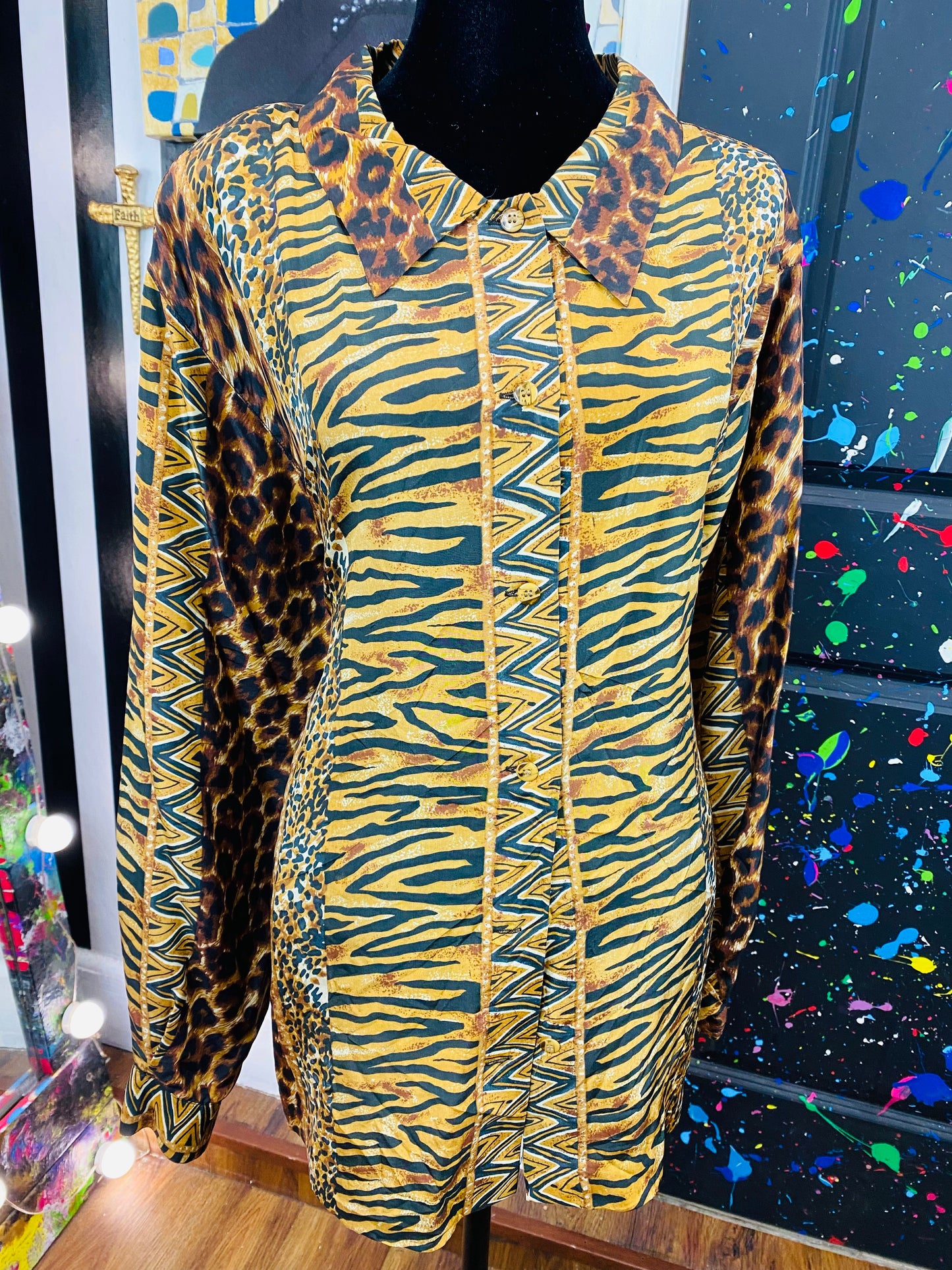 Vintage The Avenue Long Sleeve Blouse