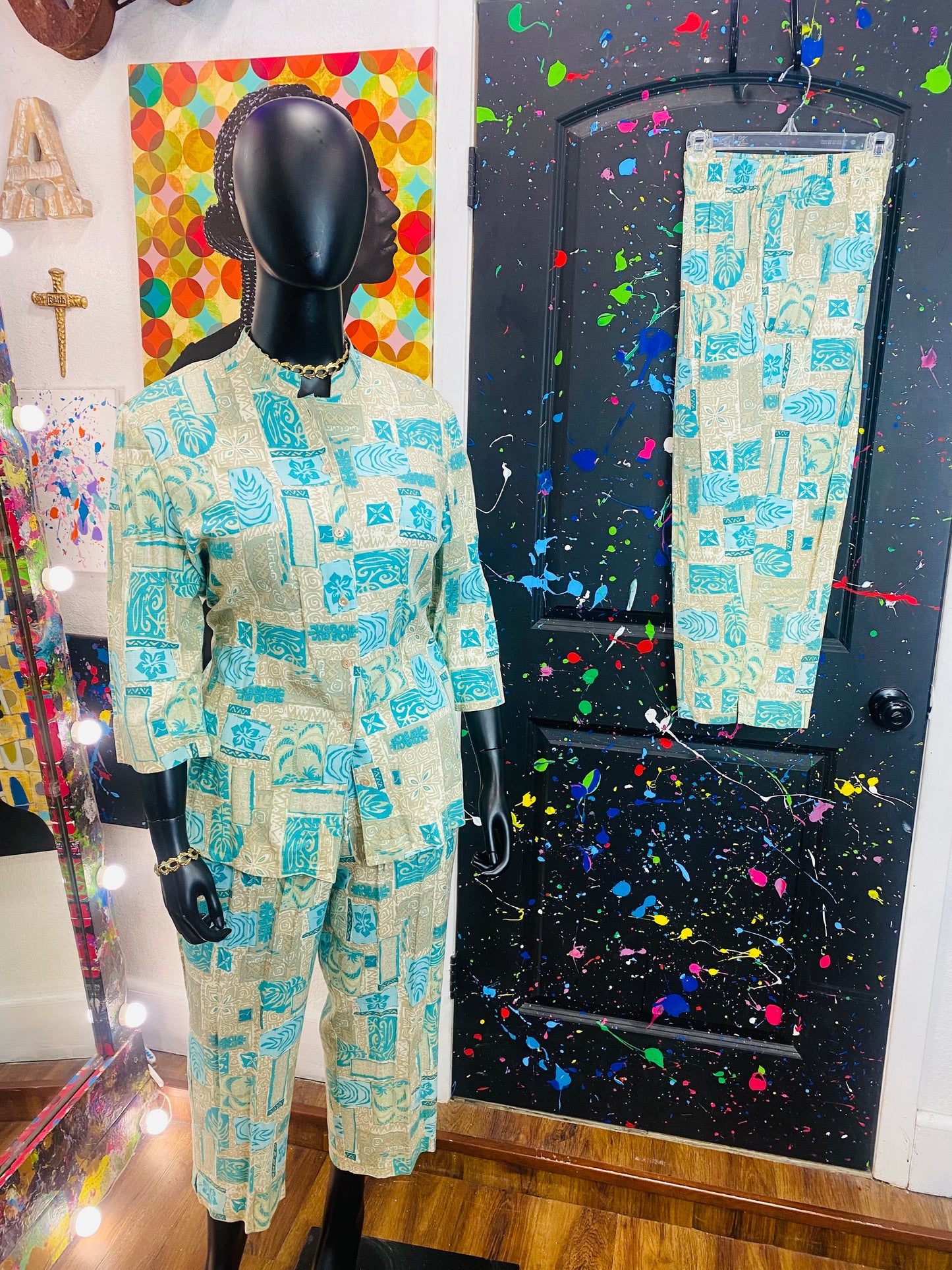 Vintage NAPA VALLEY 3pc Pants Set