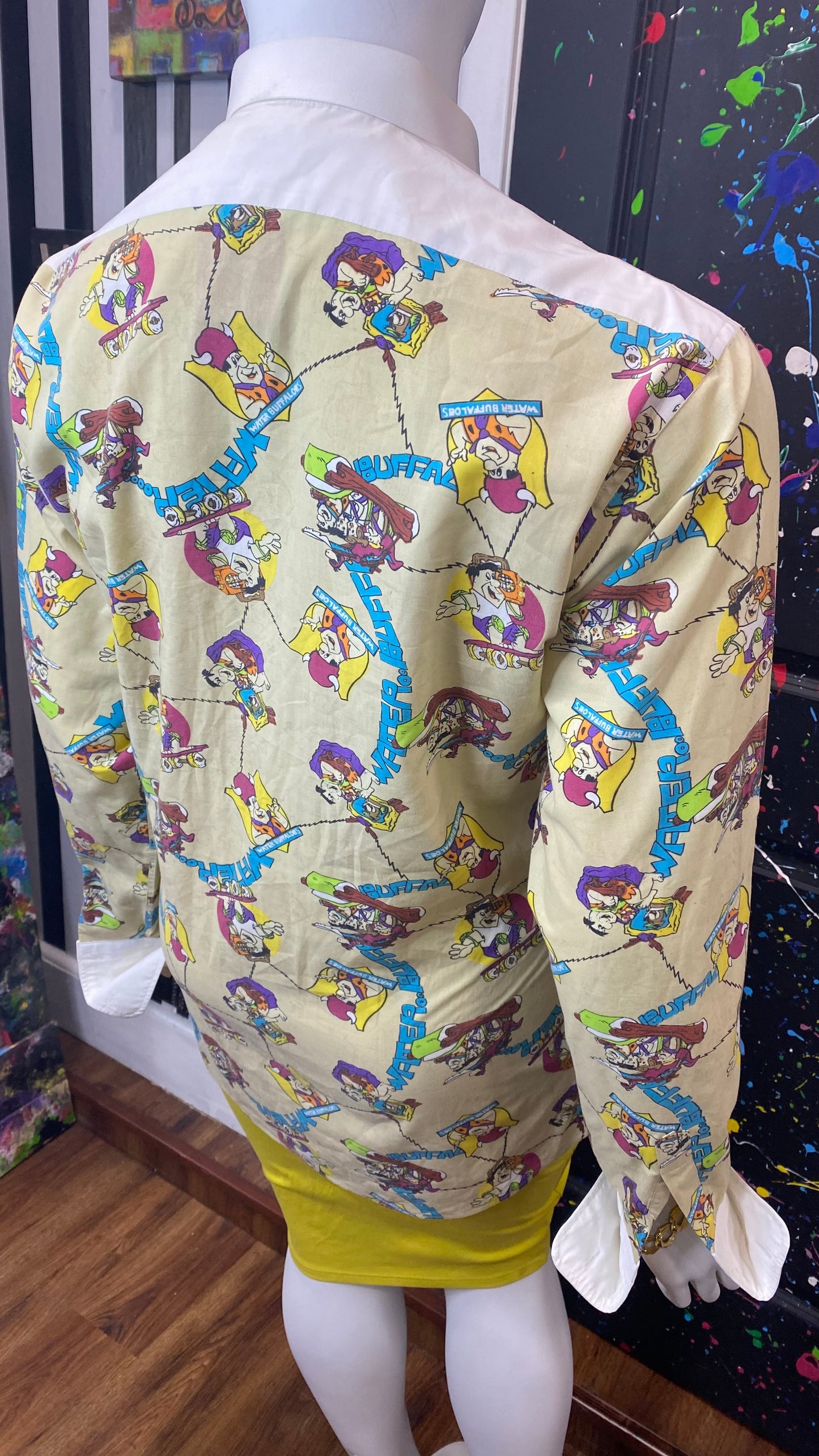 Vintage Custom Flintstones Blouse (20)