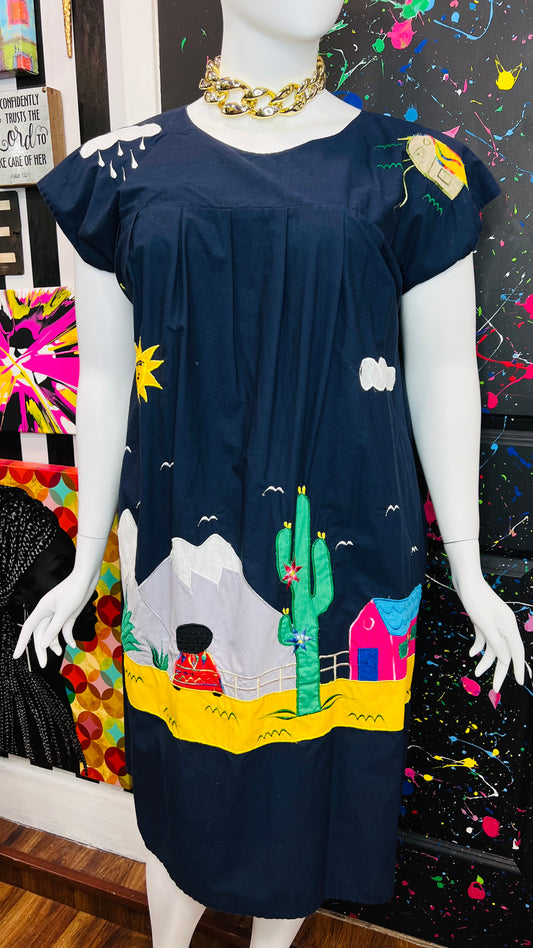 Vintage Novelty House Dress (16)