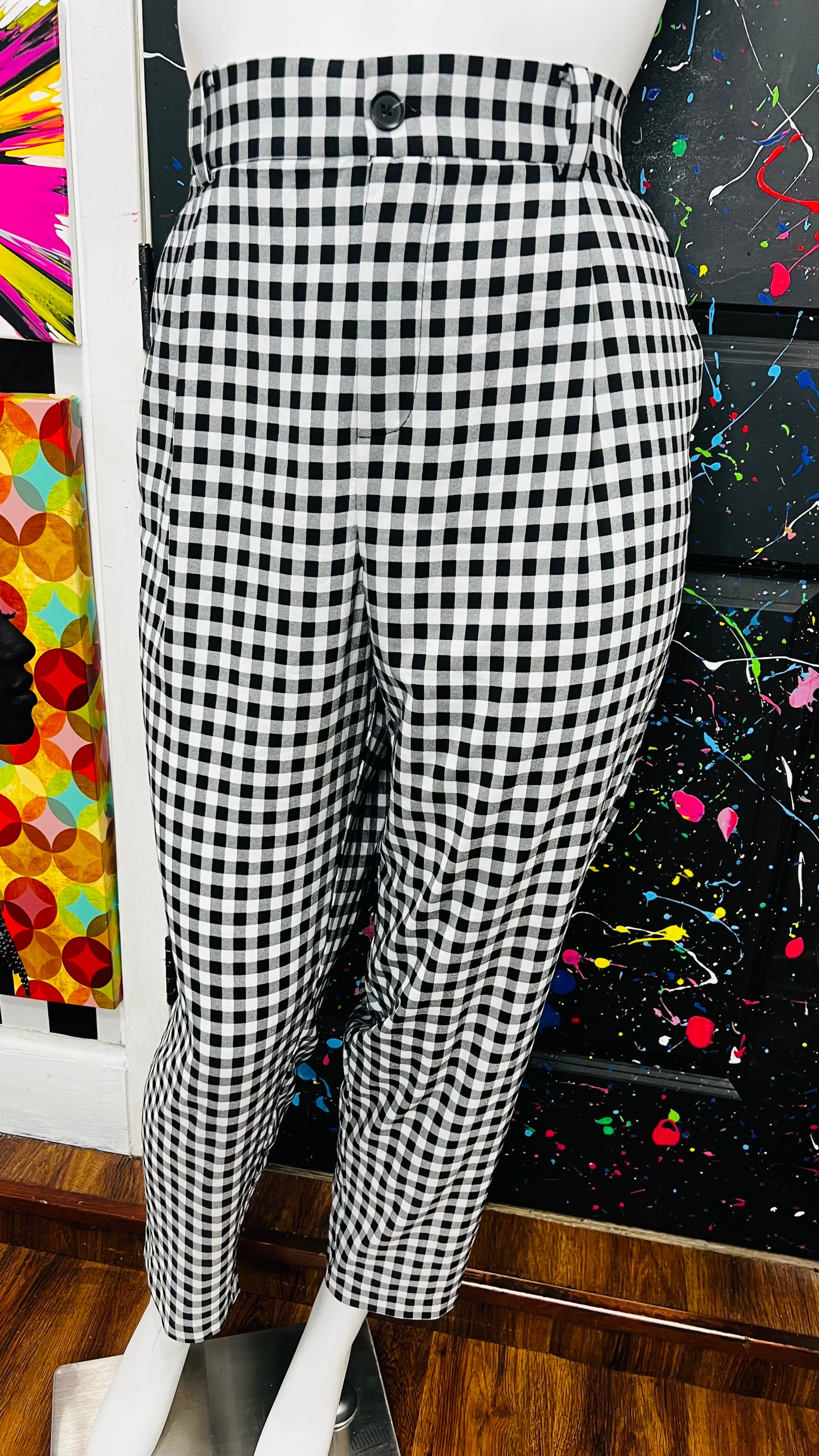 Black & White Checkered Pants (22)
