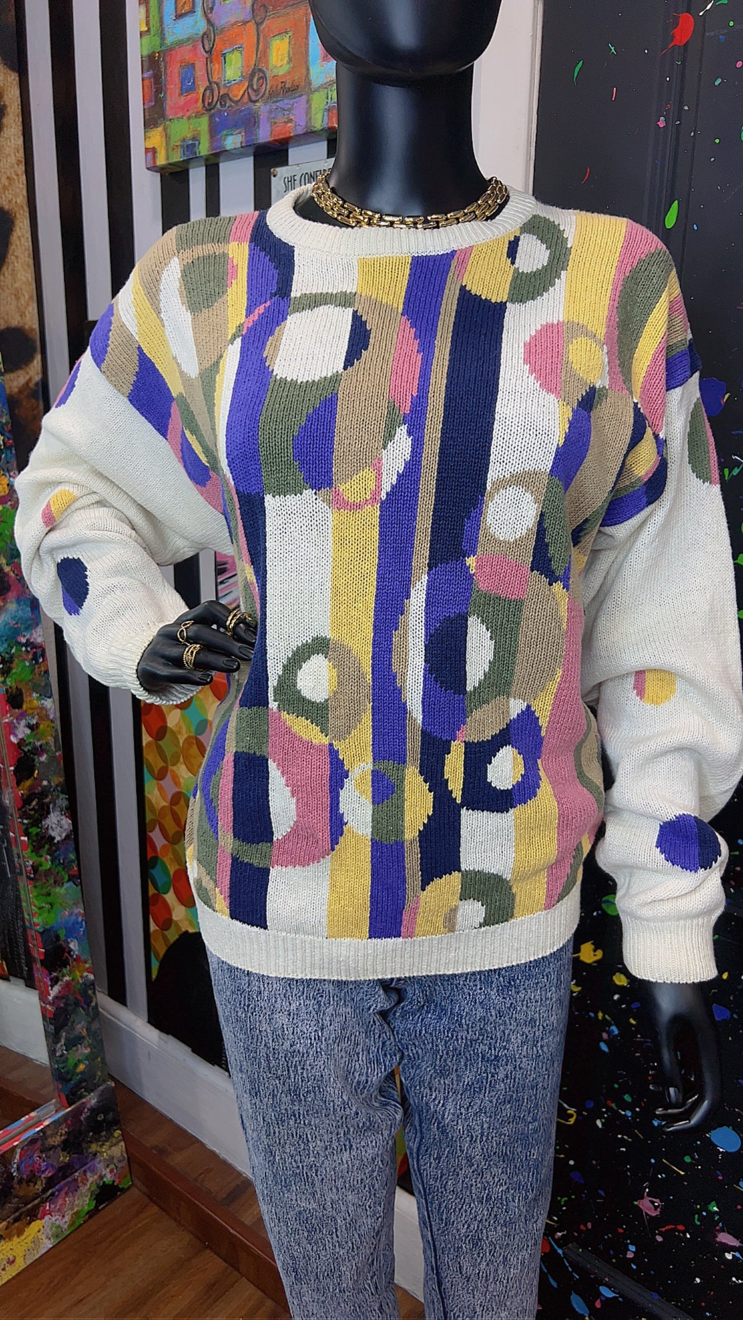 Vintage Circle Sweater (14/16)