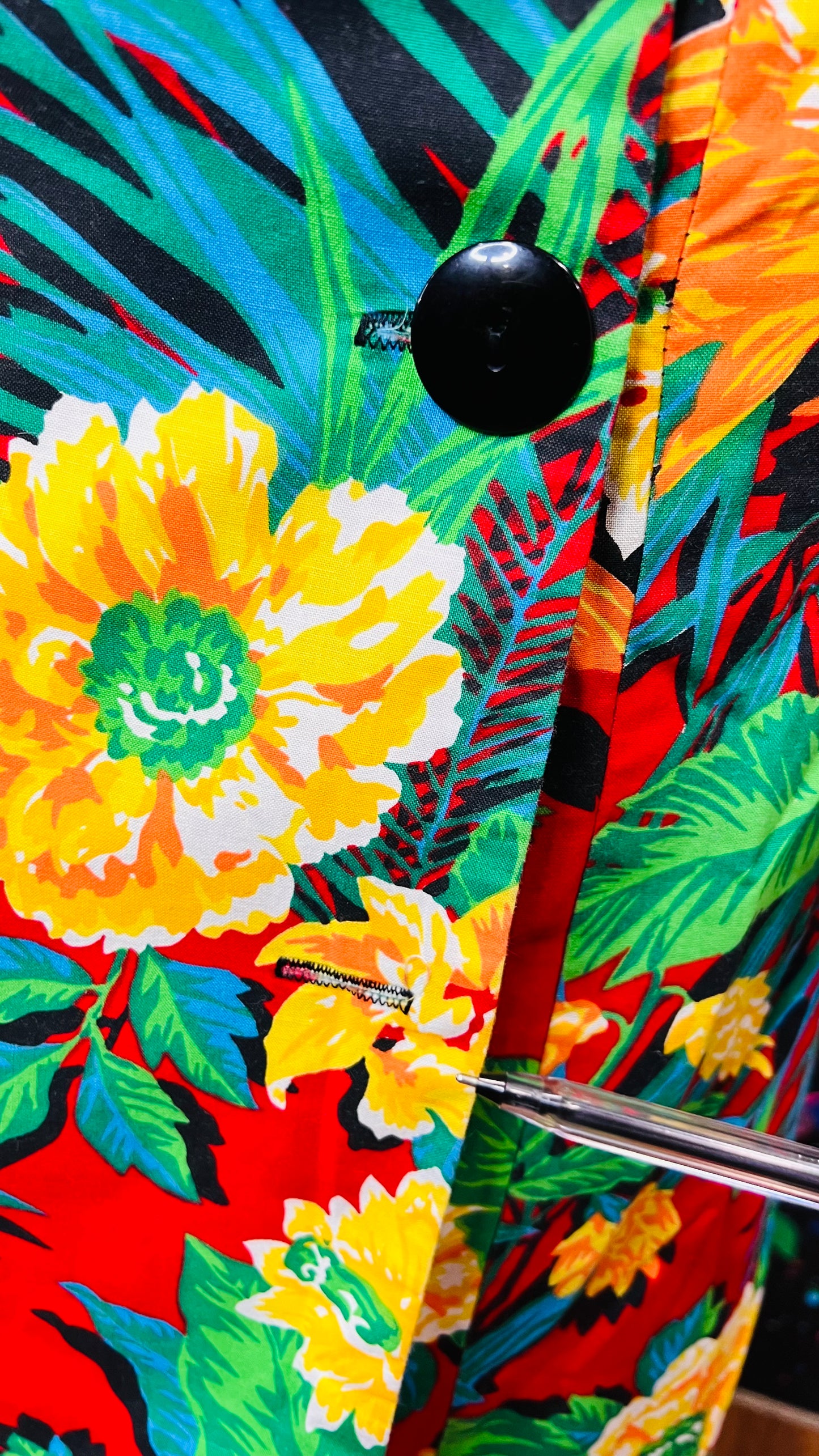 Vintage Vibrant Floral Dress (22)