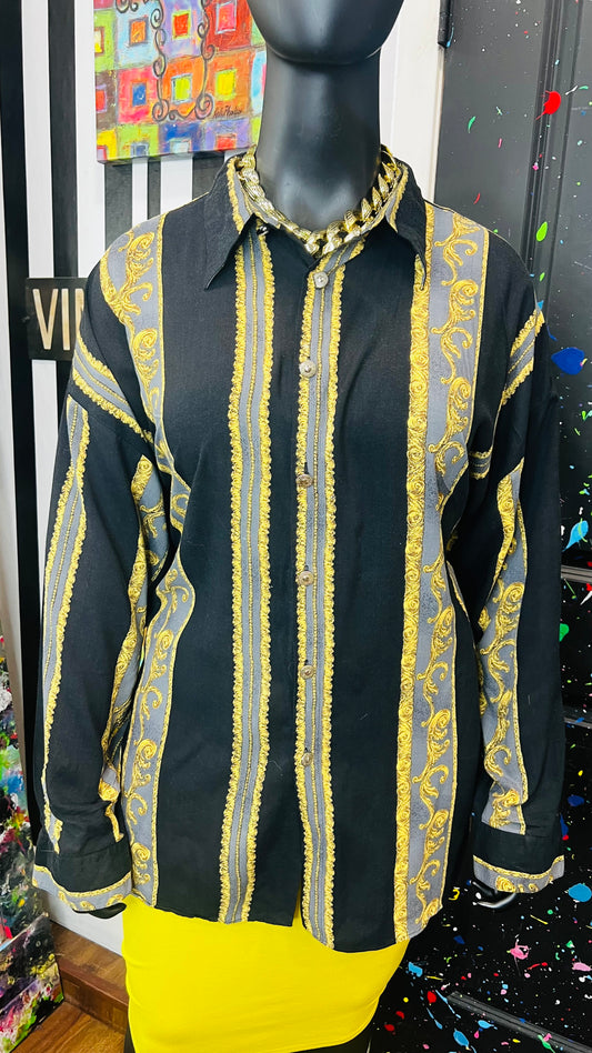 Vintage Rayon Blouse (26)