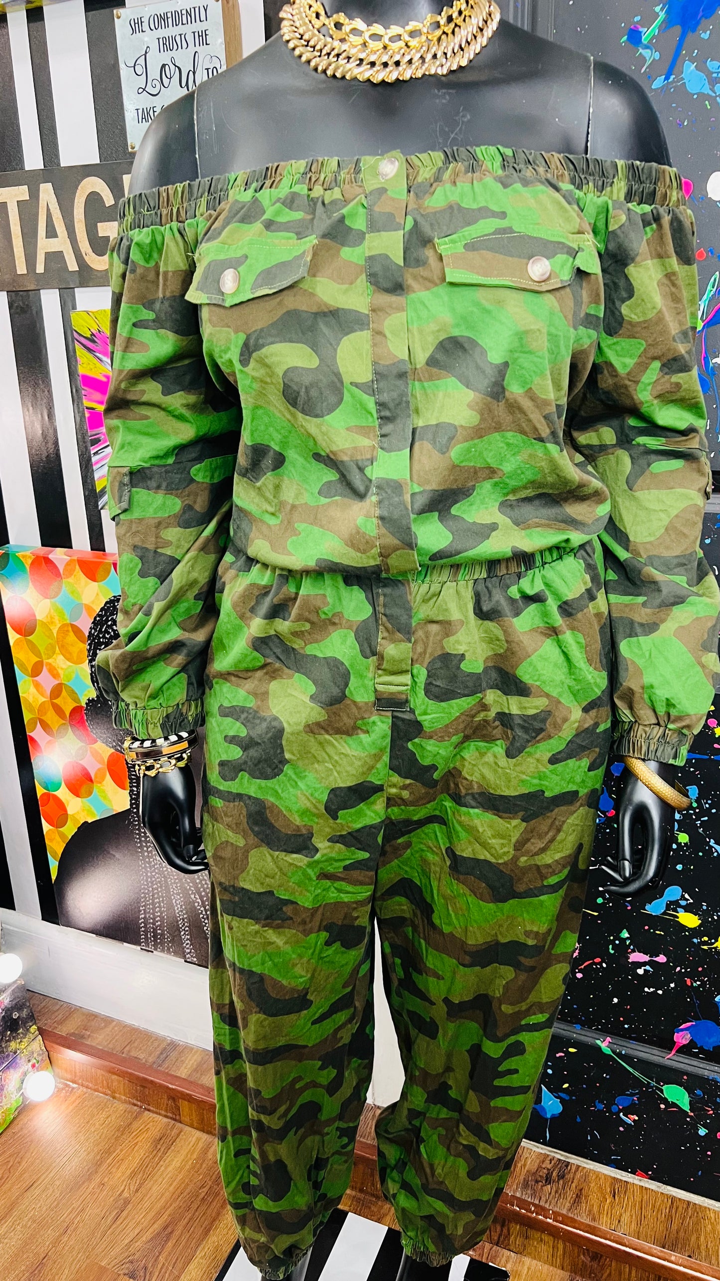 Off Shoulder Fashion To Figure Camo Jumpsuit (24)