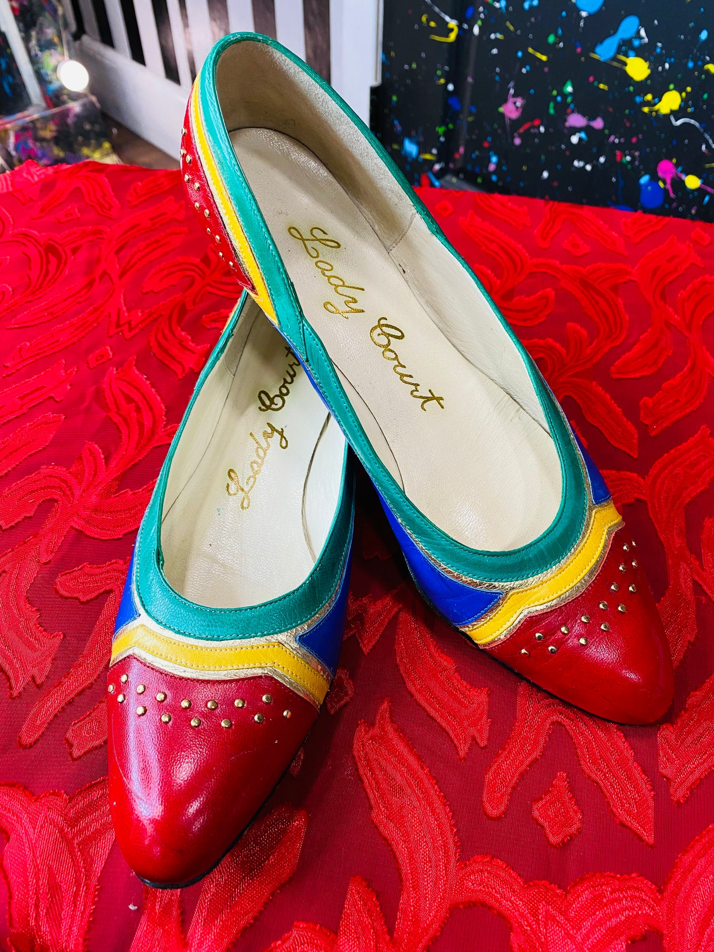 Lady Gourt Leather Shoes