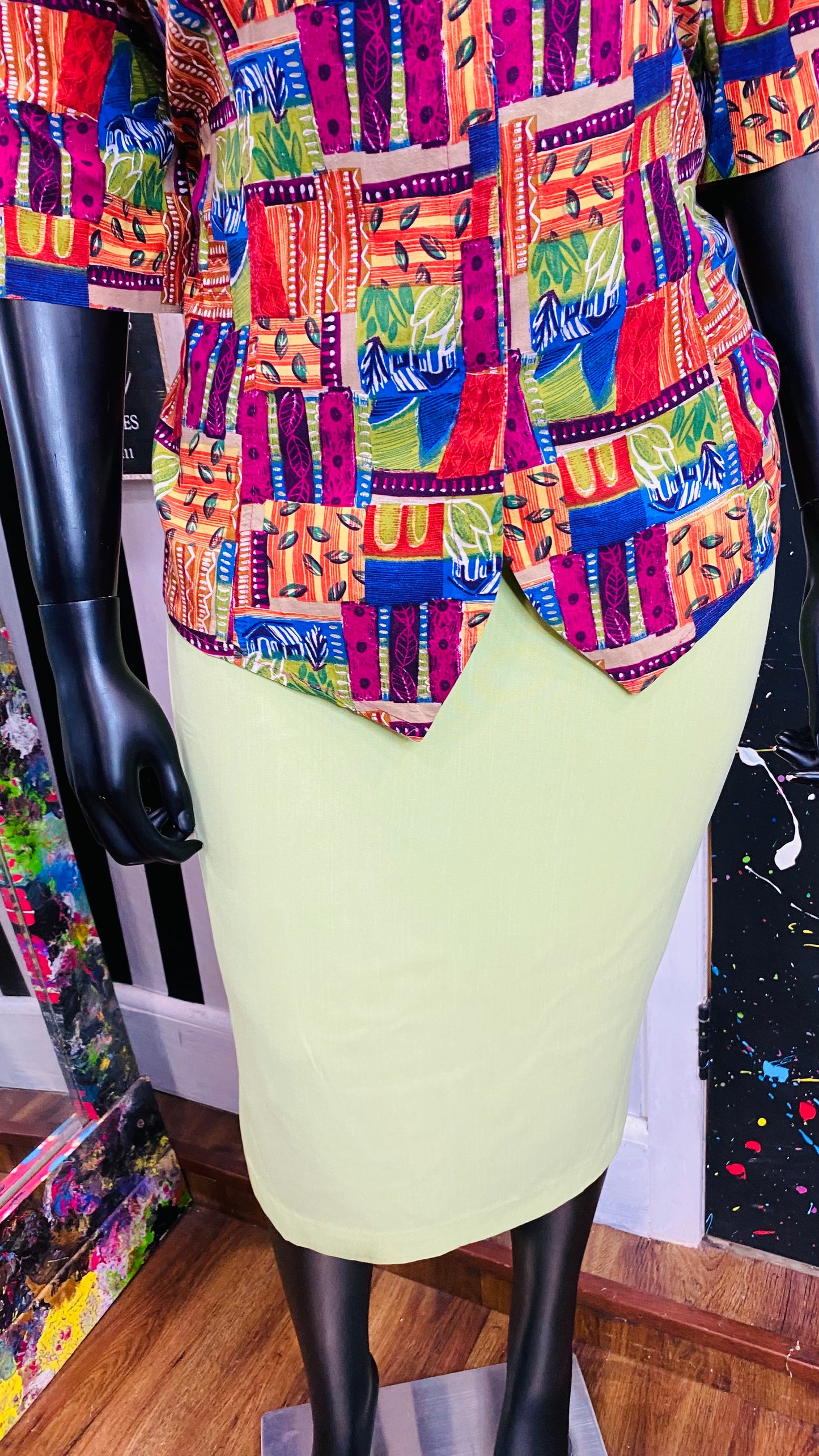 Vintage Rayon Blouse (24)