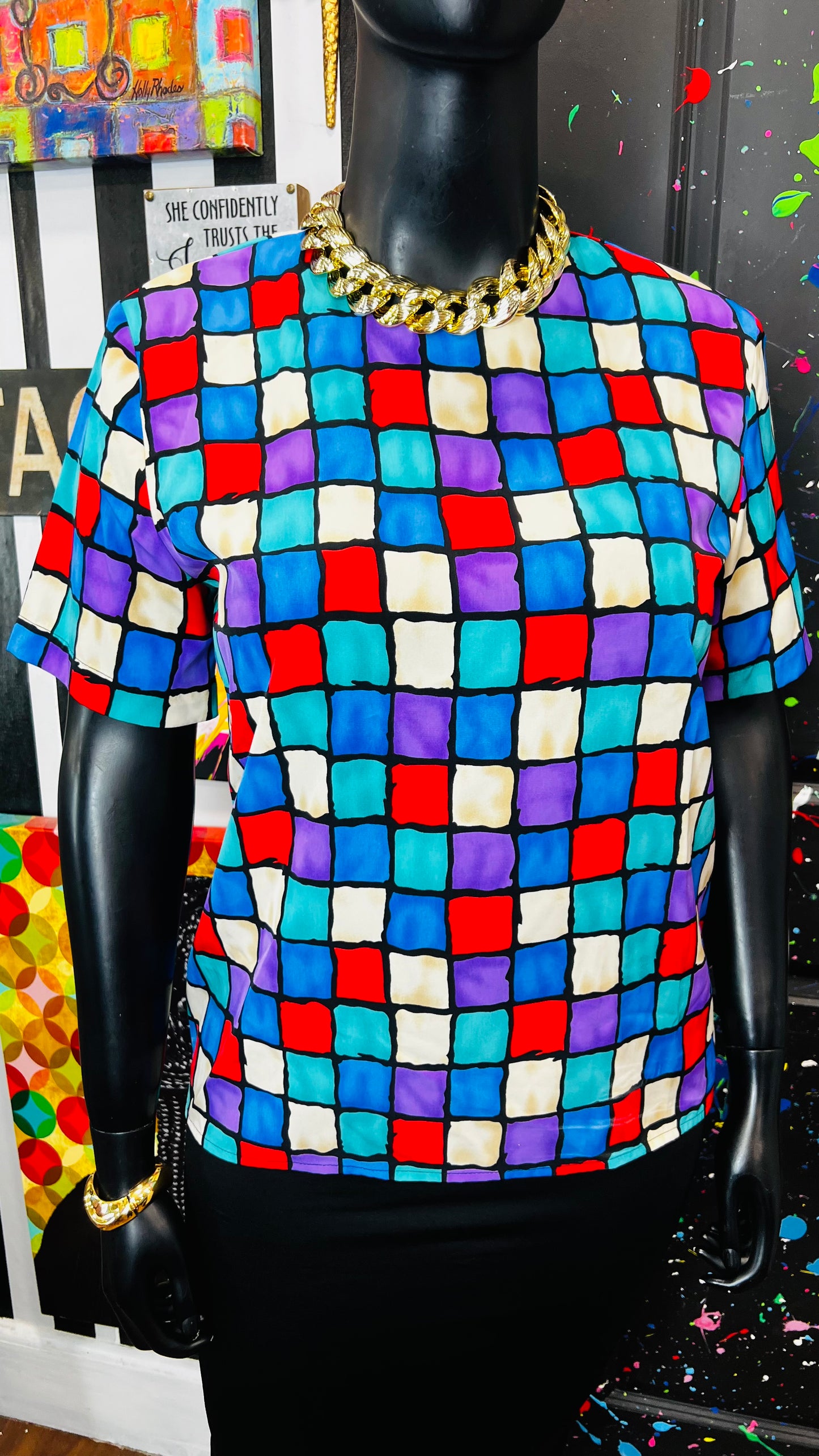 Vintage Block Blouse (14)