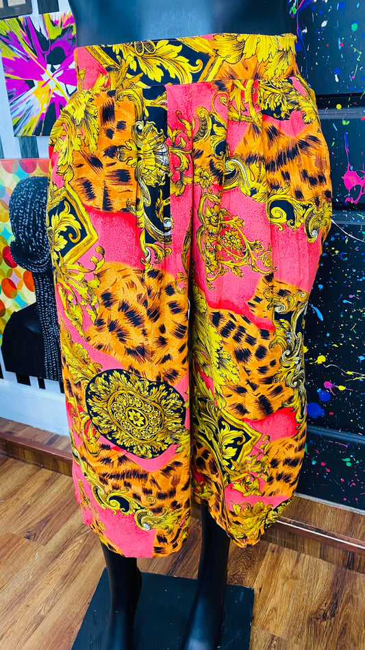 Vintage 100% Rayon Gauchos (14/16)