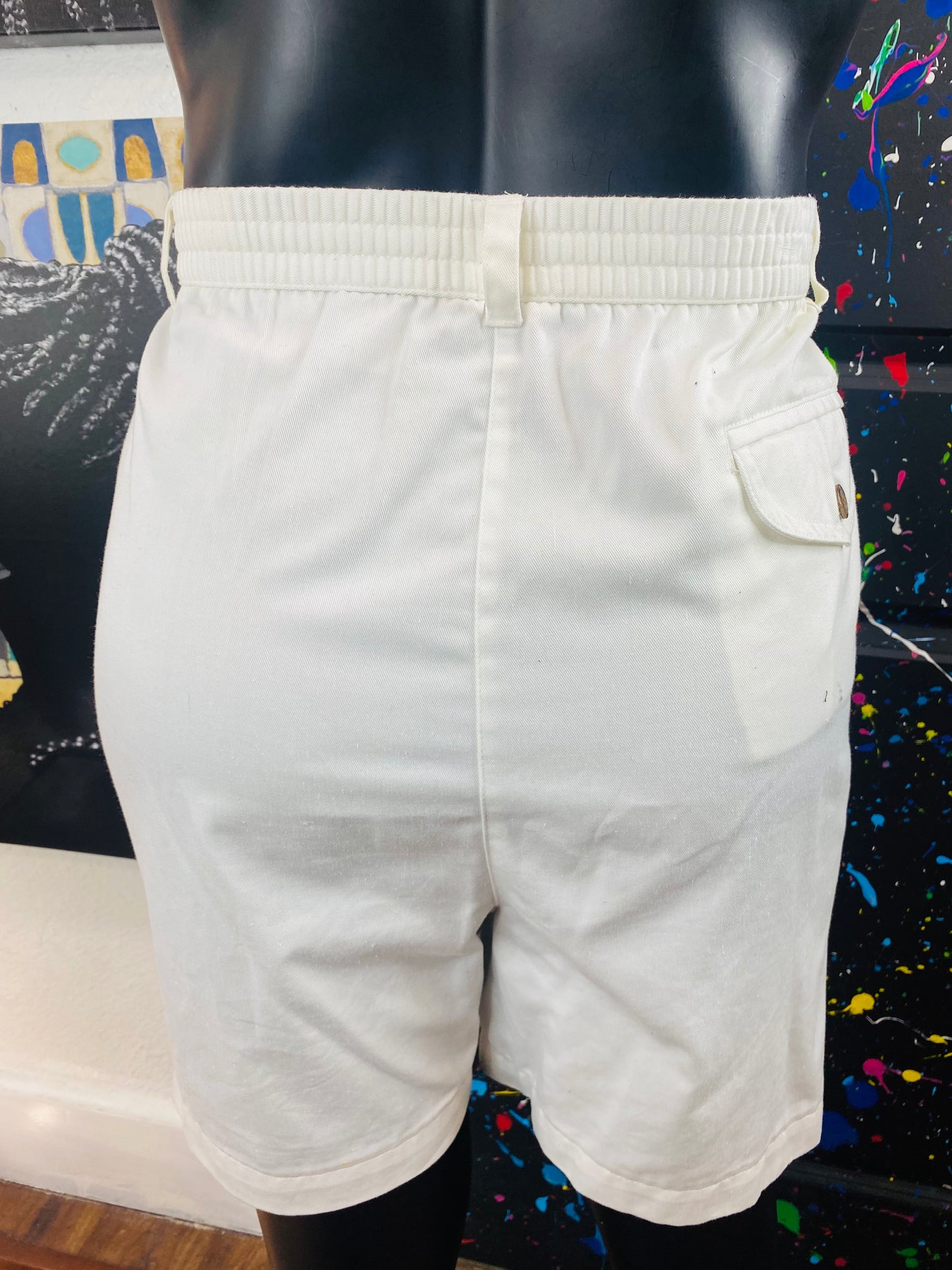 Vintage White Shorts