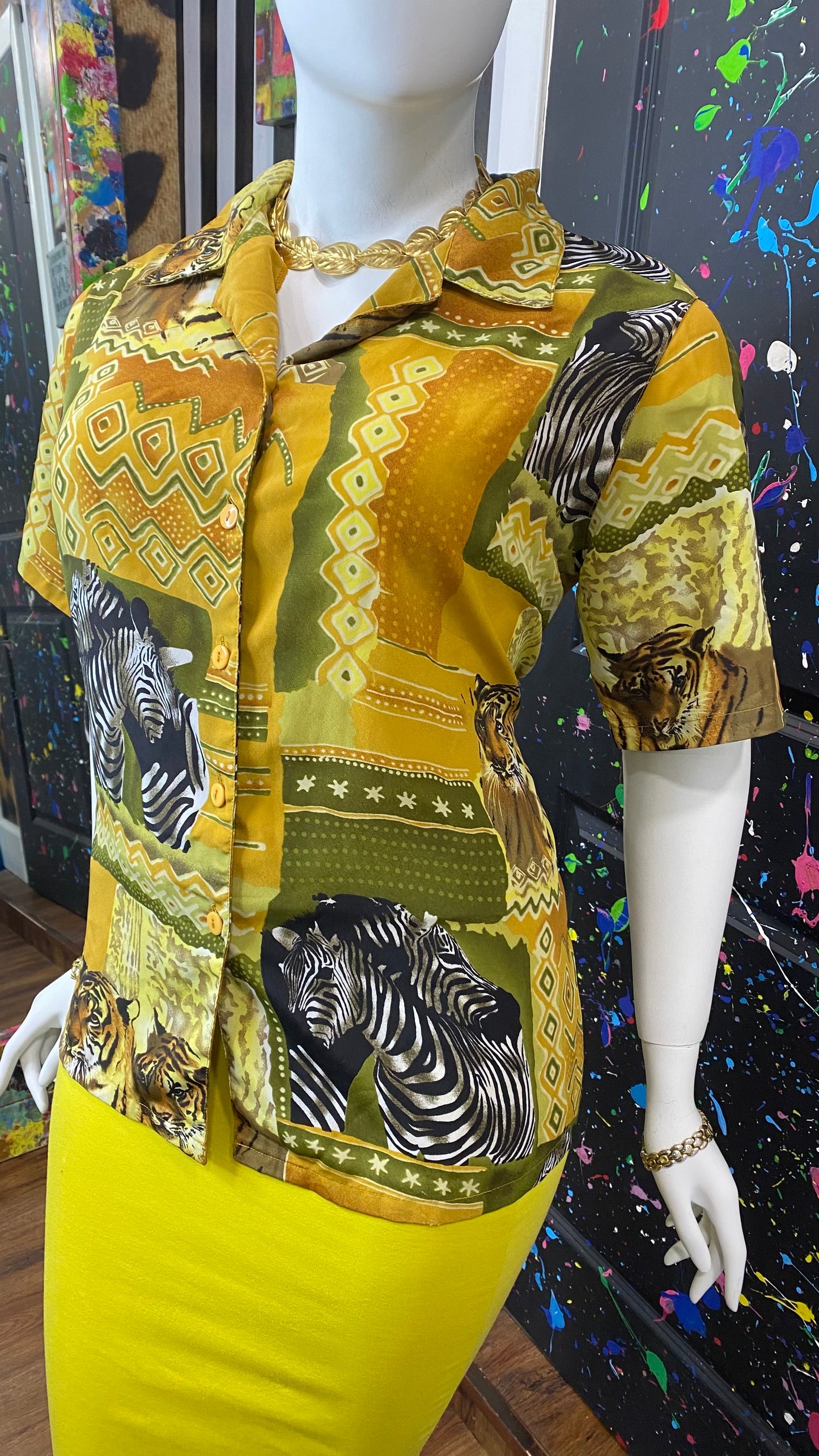 Vintage Safari Blouse (18/20)