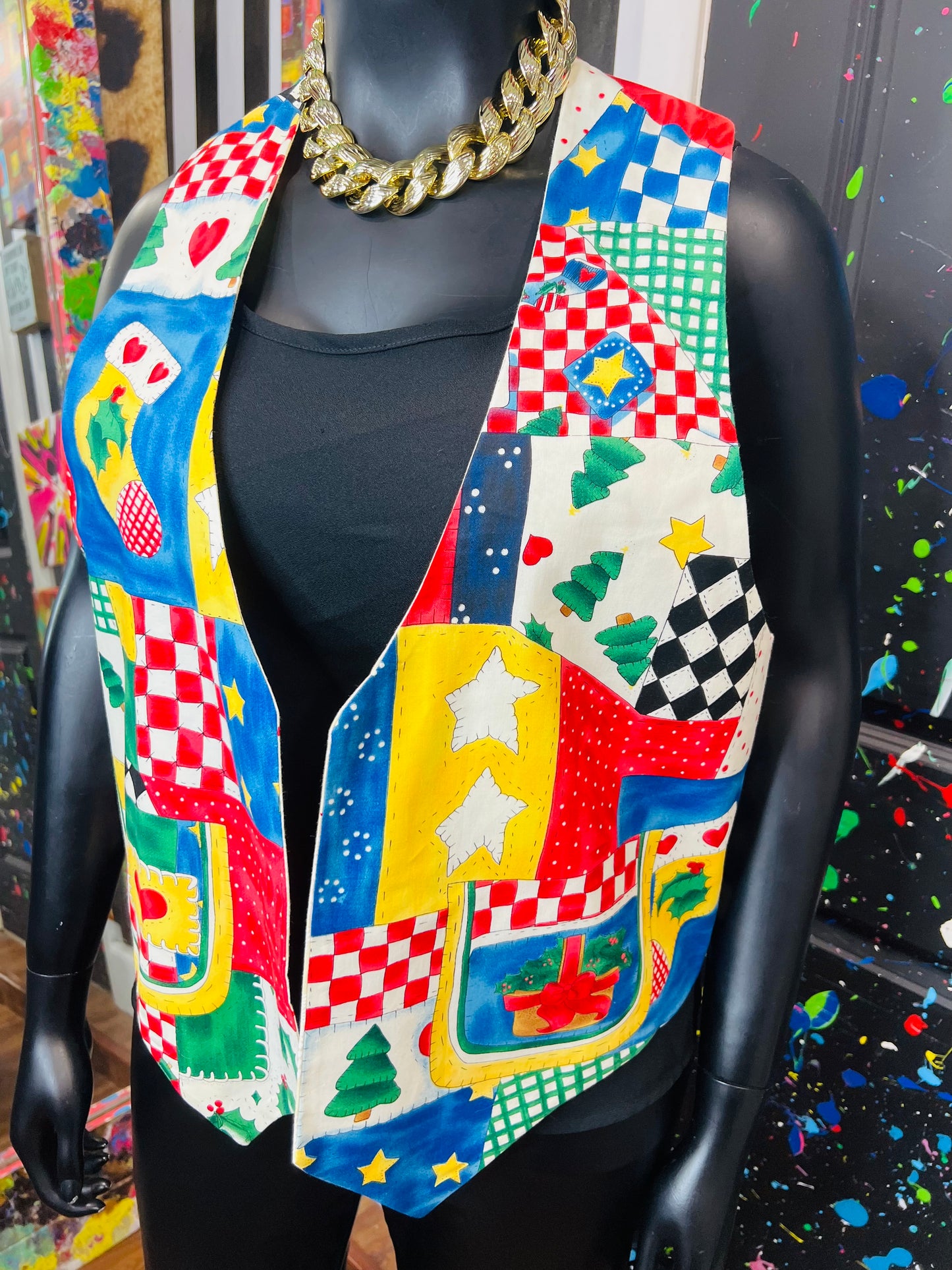 Vintage Festive Vest (16)