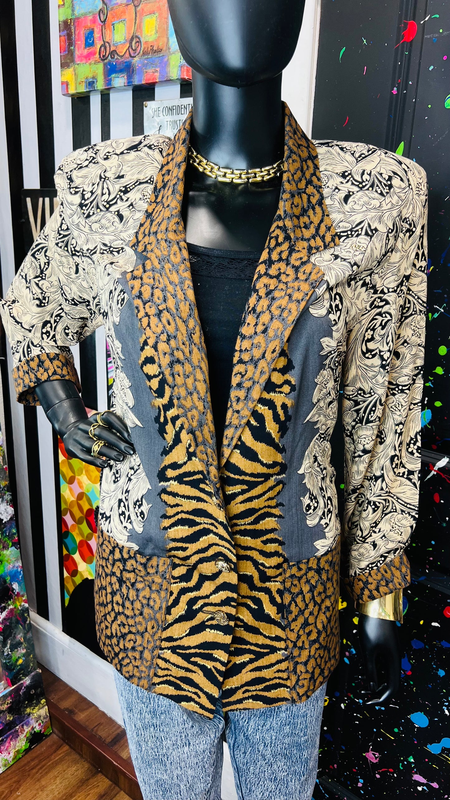 Vintage Carole Little Blazer (12/14)