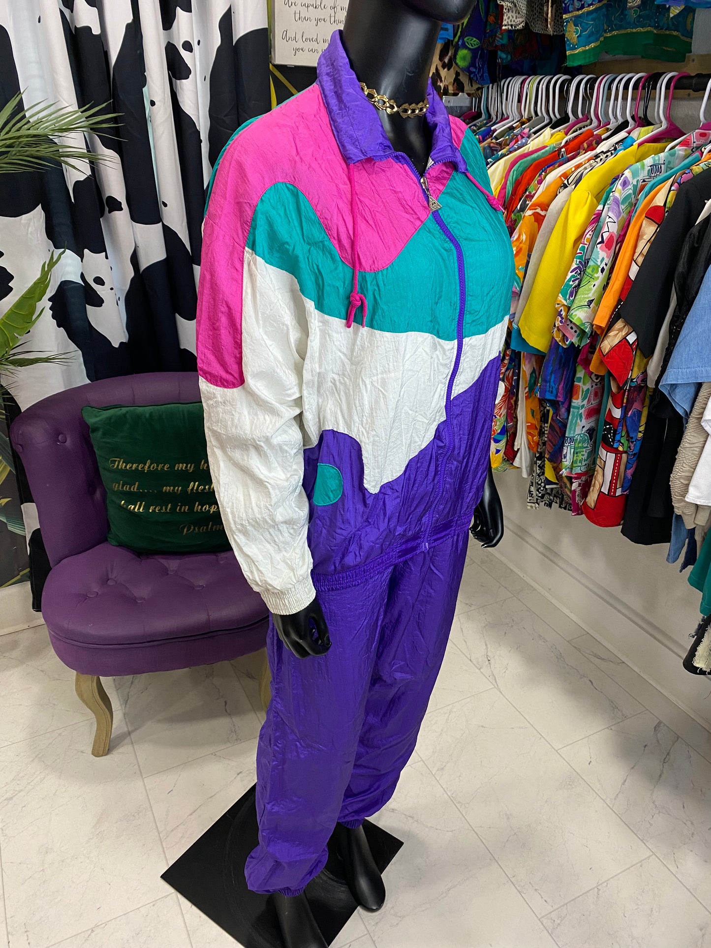Vintage Casual Isle Windbreaker Set