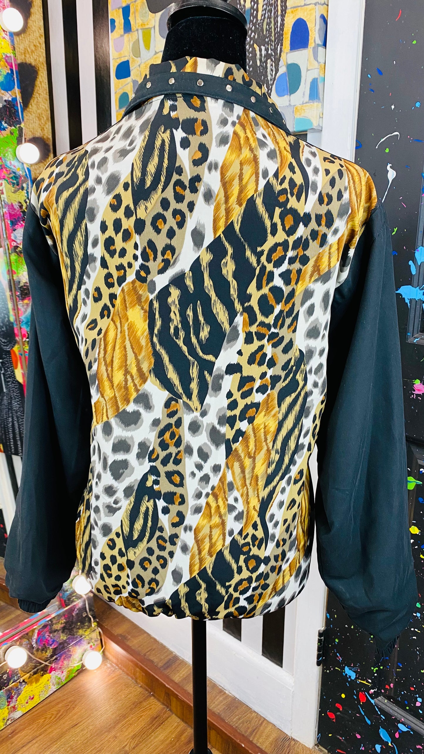 Mureil Animal Print Lightweight Jacket