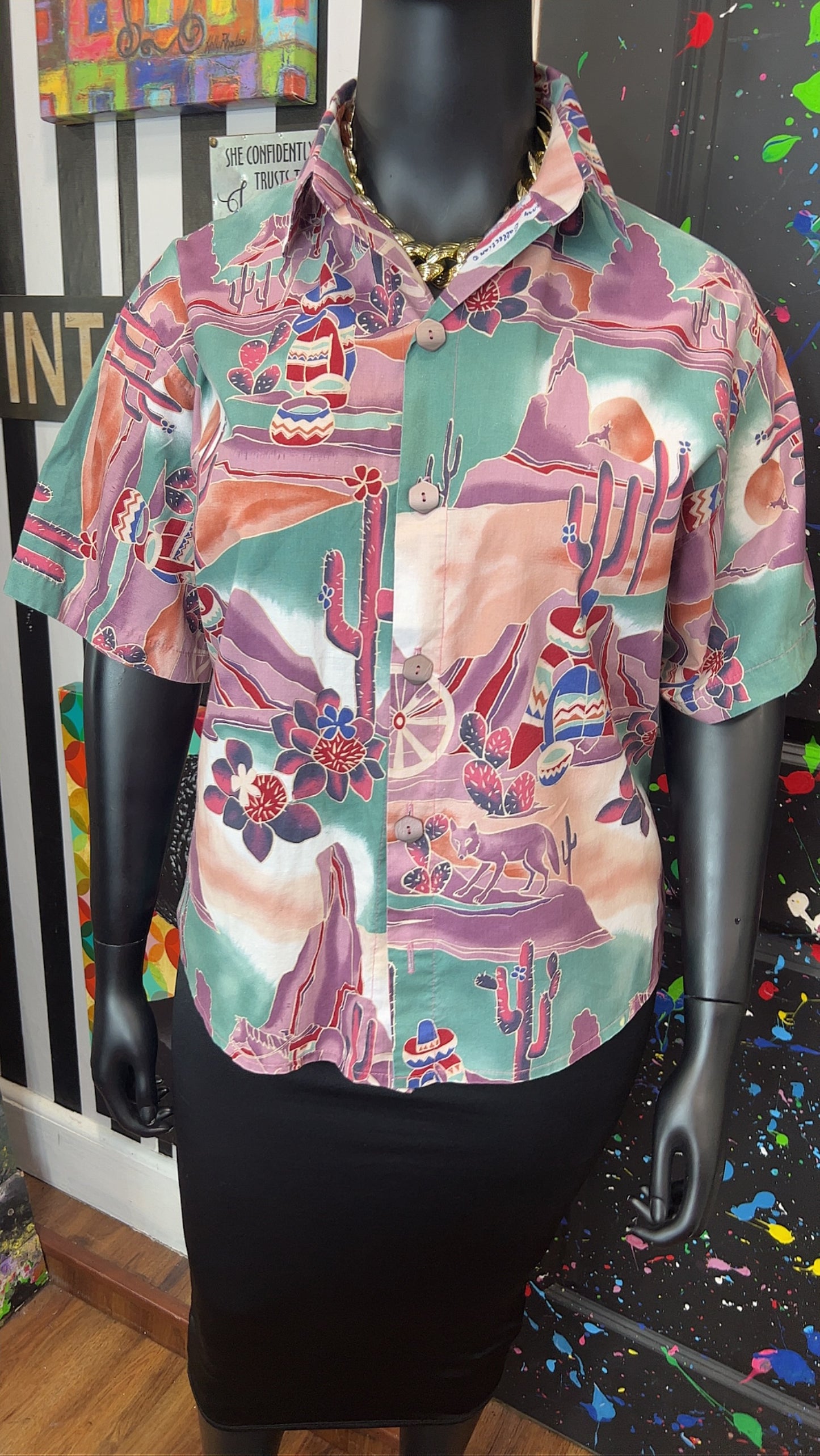 Vintage Western Blouse (18)