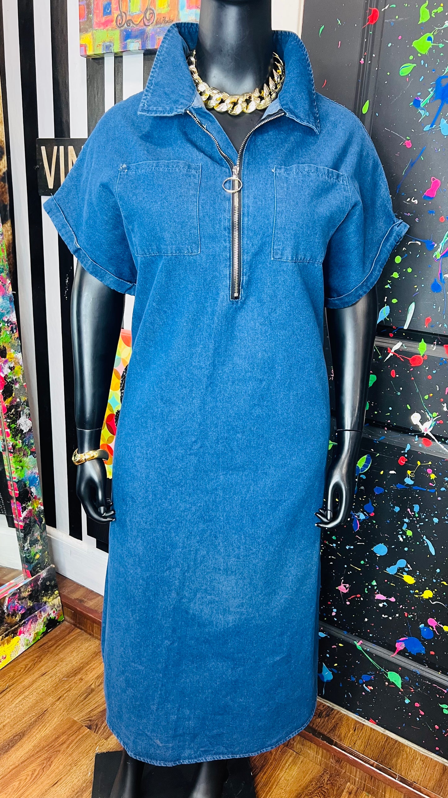 Y2K Denim Dress (18)