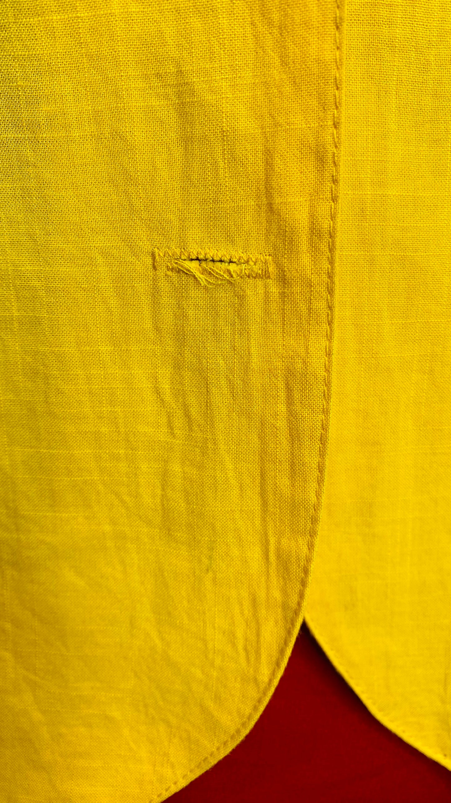 Vintage Sold Yellow Blazer Blouse (20)