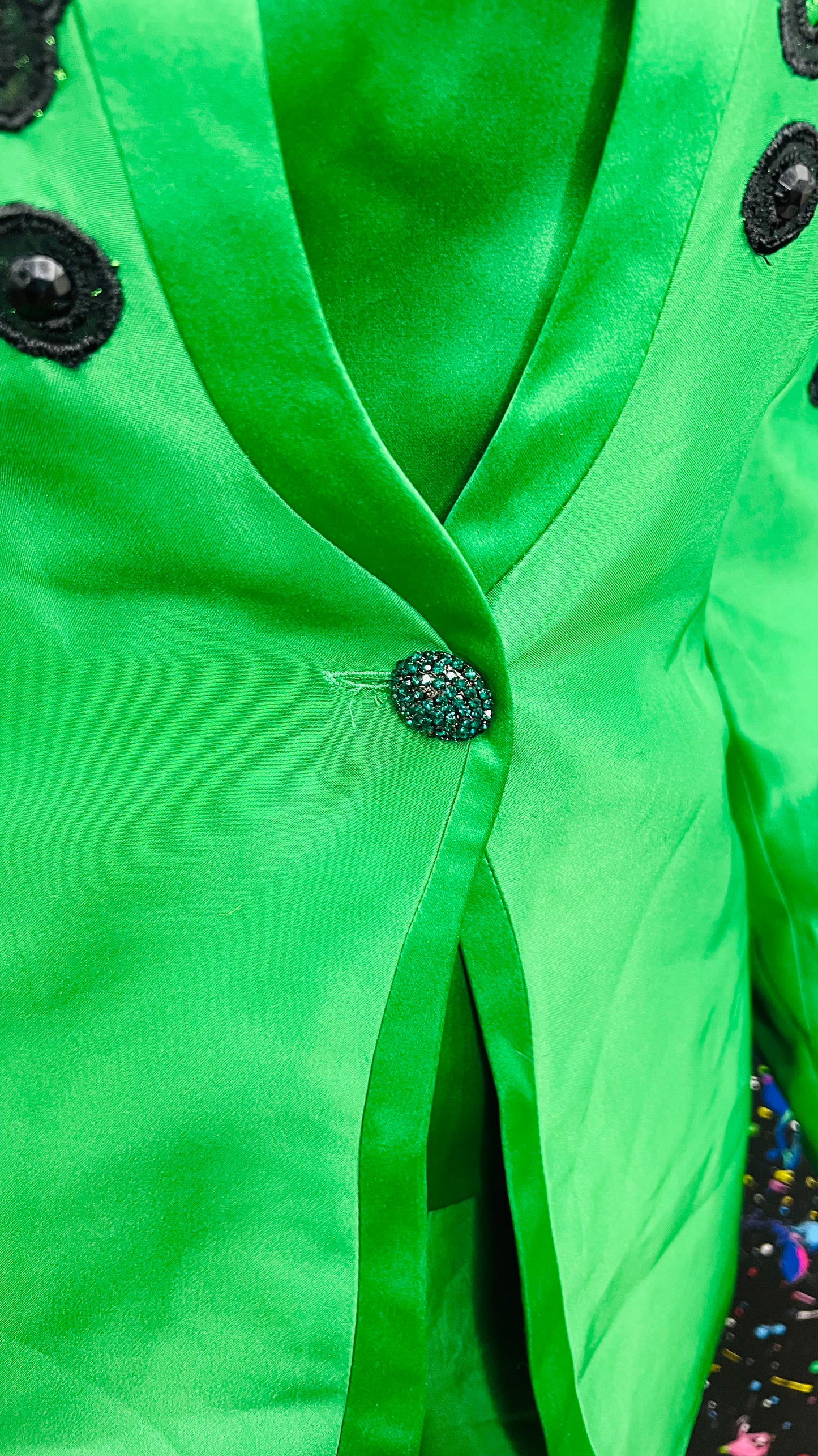 Vintage Green & Black Suit (22)