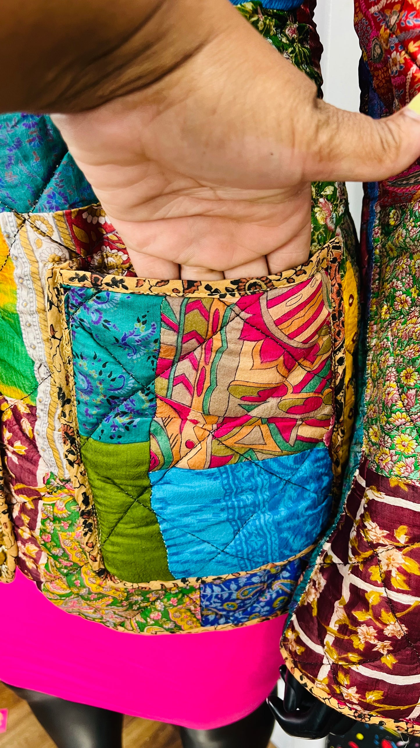 Vintage Patchwork Reversible Jacket (16)