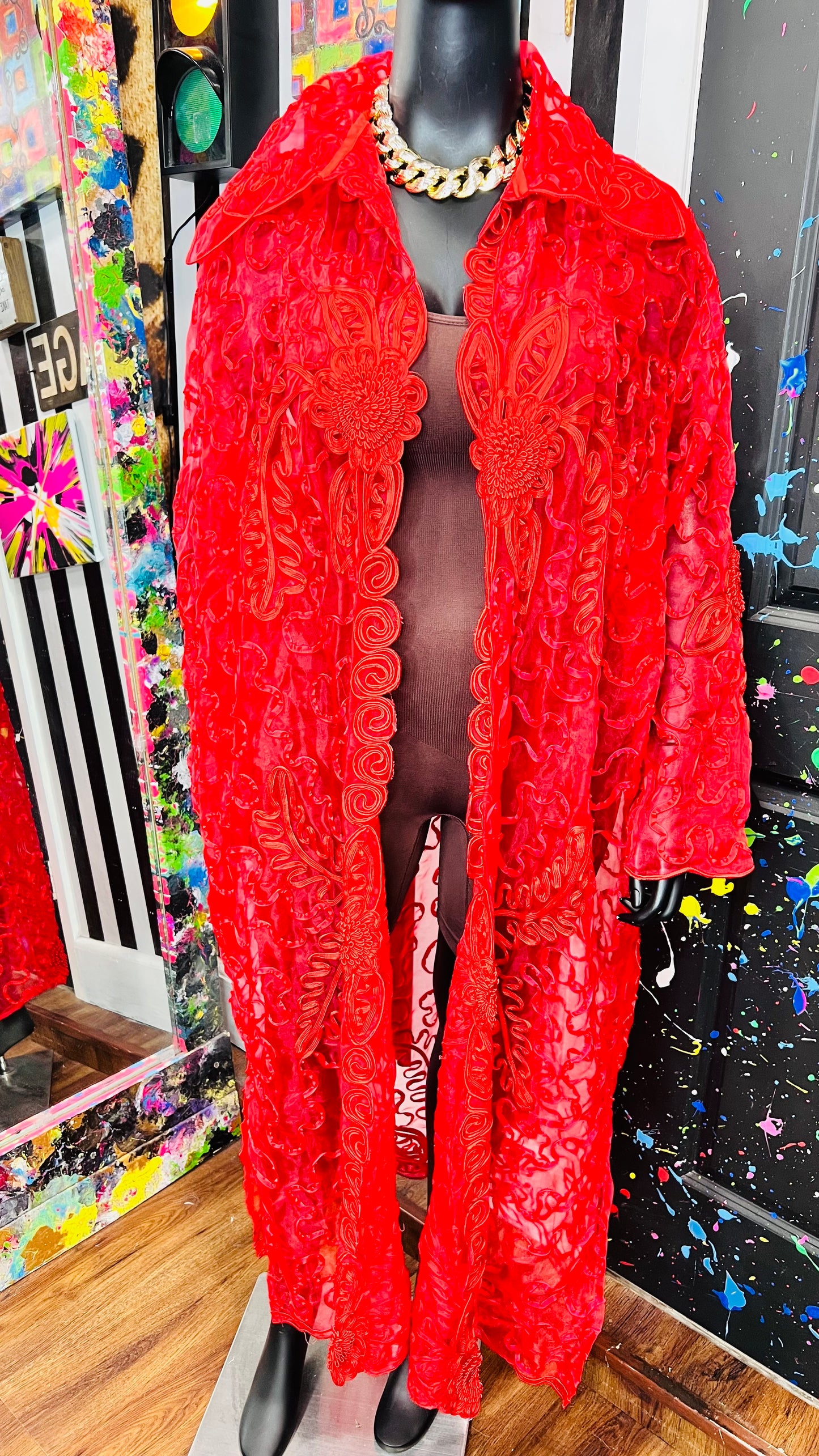 Vintage Sheer Duster (20/22)