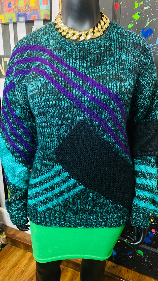 Vintage Knit Chunky Sweater (18/20)