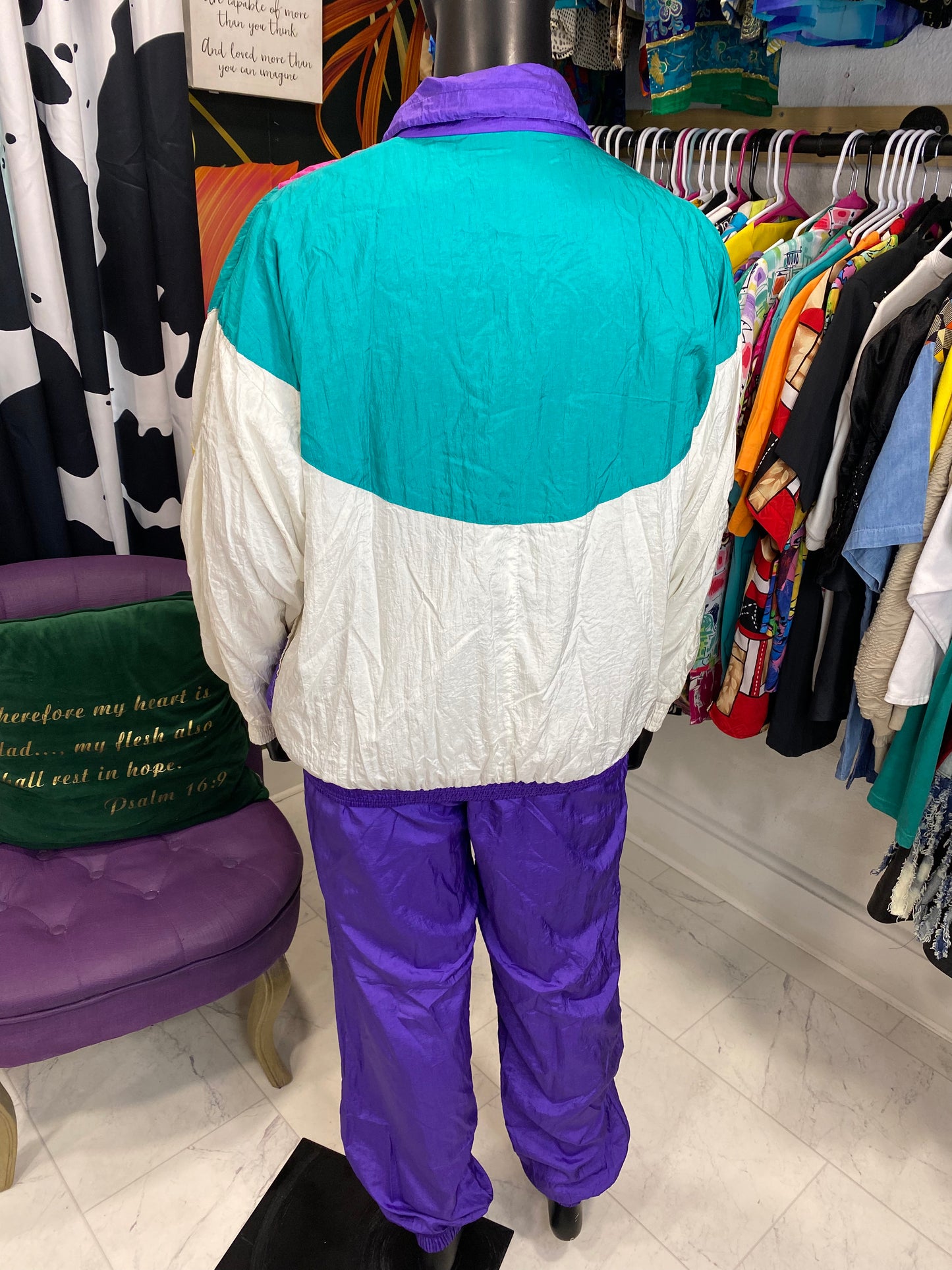 Vintage Casual Isle Windbreaker Set