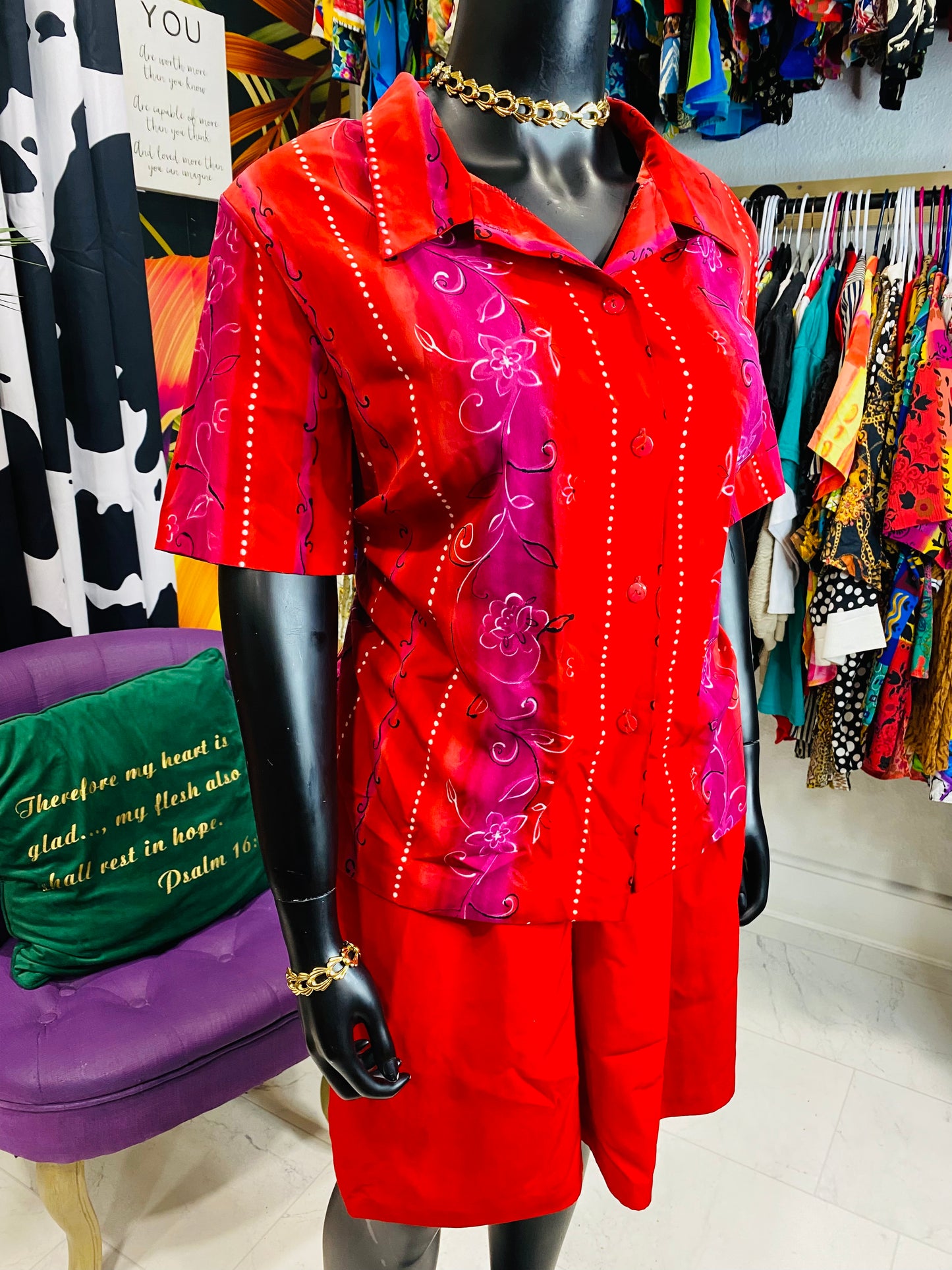 Vintage Short Set