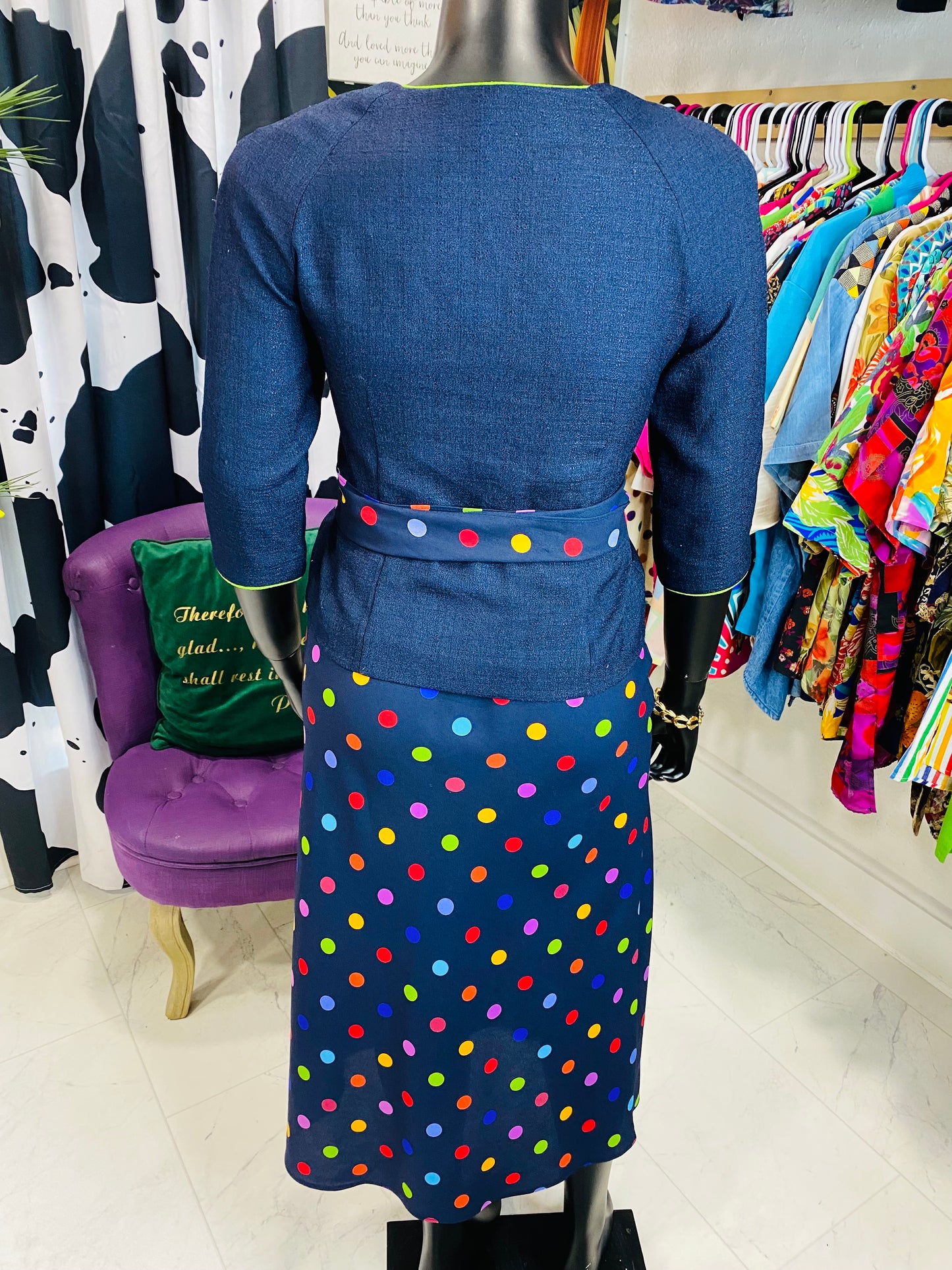 Vintage Leslie Fay 3 piece Skirt Set