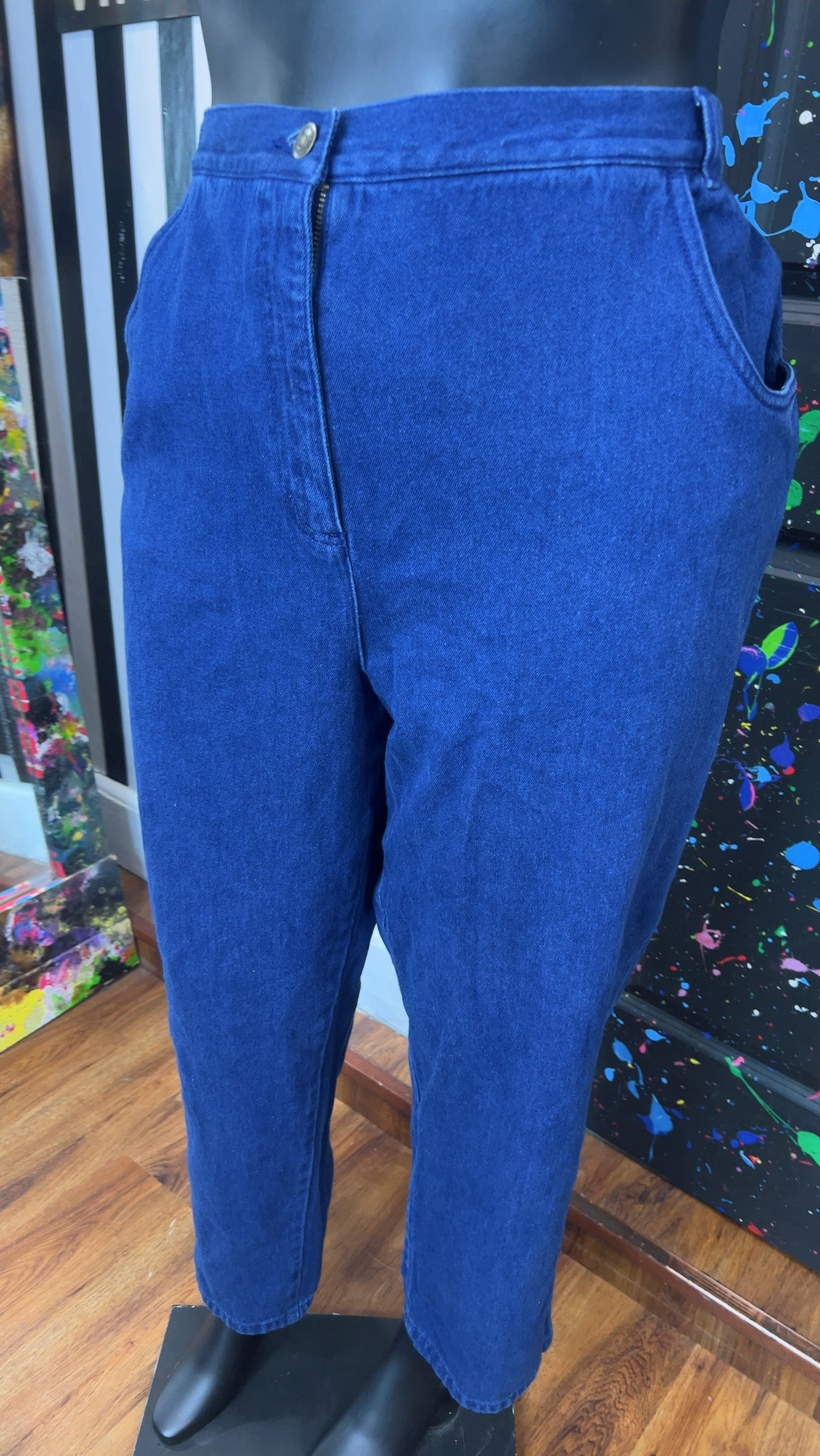 Vintage Blue Jeans (22W)