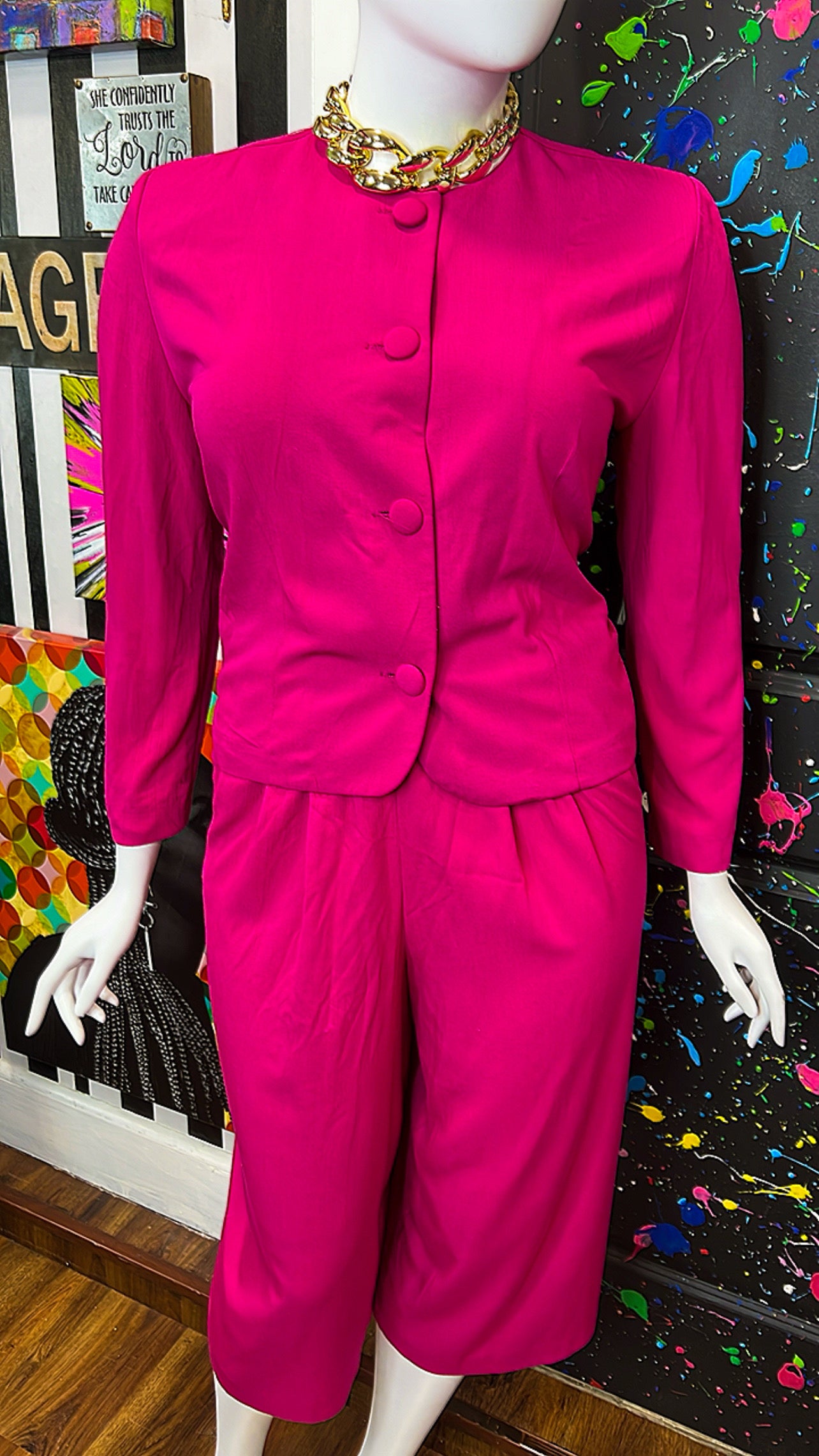 Vintage Pink Gaucho Set (16)