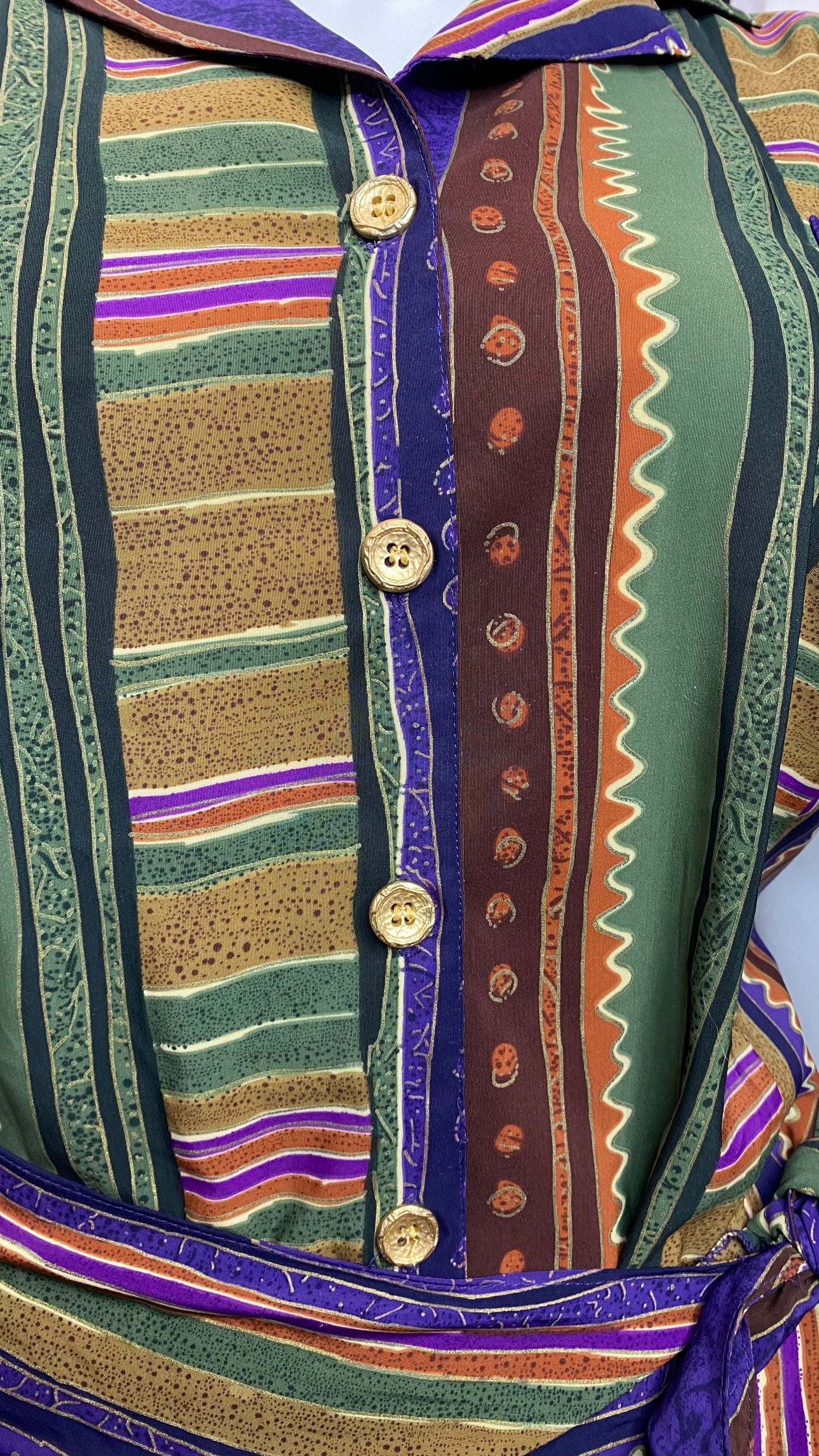Vintage Tribal Print Dress (20)