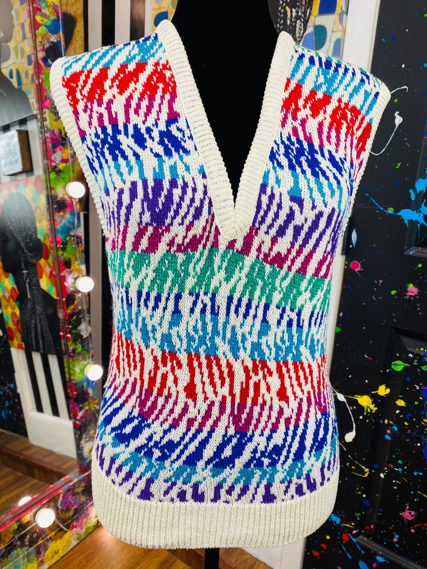 Vintage James Kenrob Knit Vest