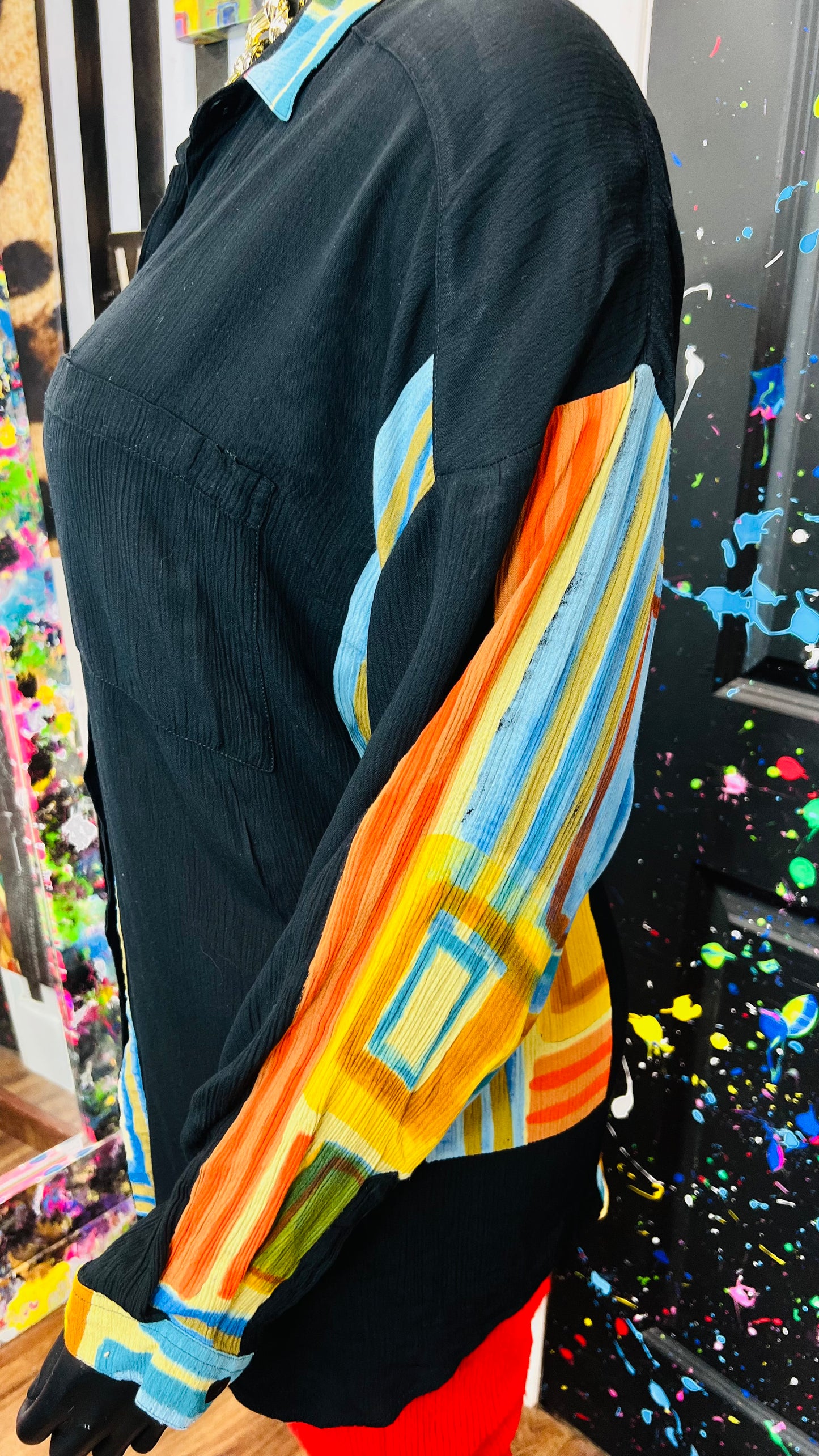 Vintage Rayon 90’s Blouse (24/26)