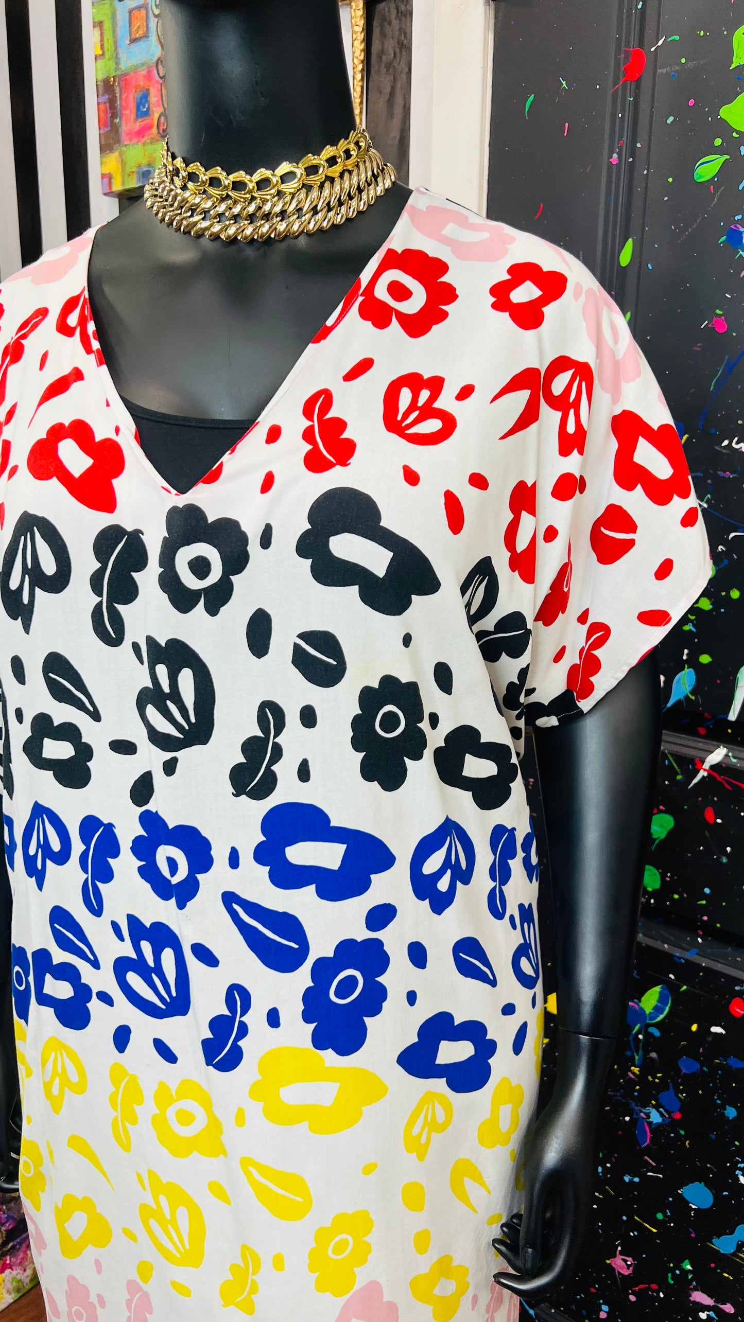 Eloquii Kaftan Dress (22/24)