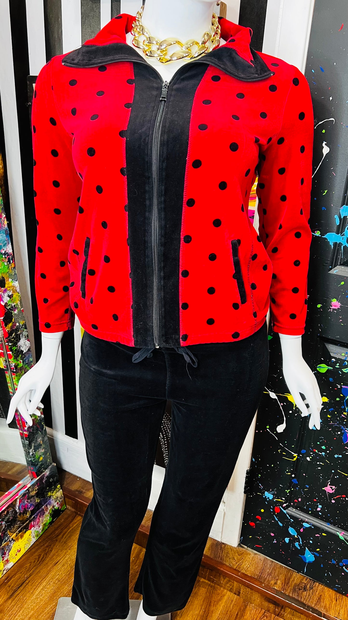 Vintage Pants Velour Set (14/16)