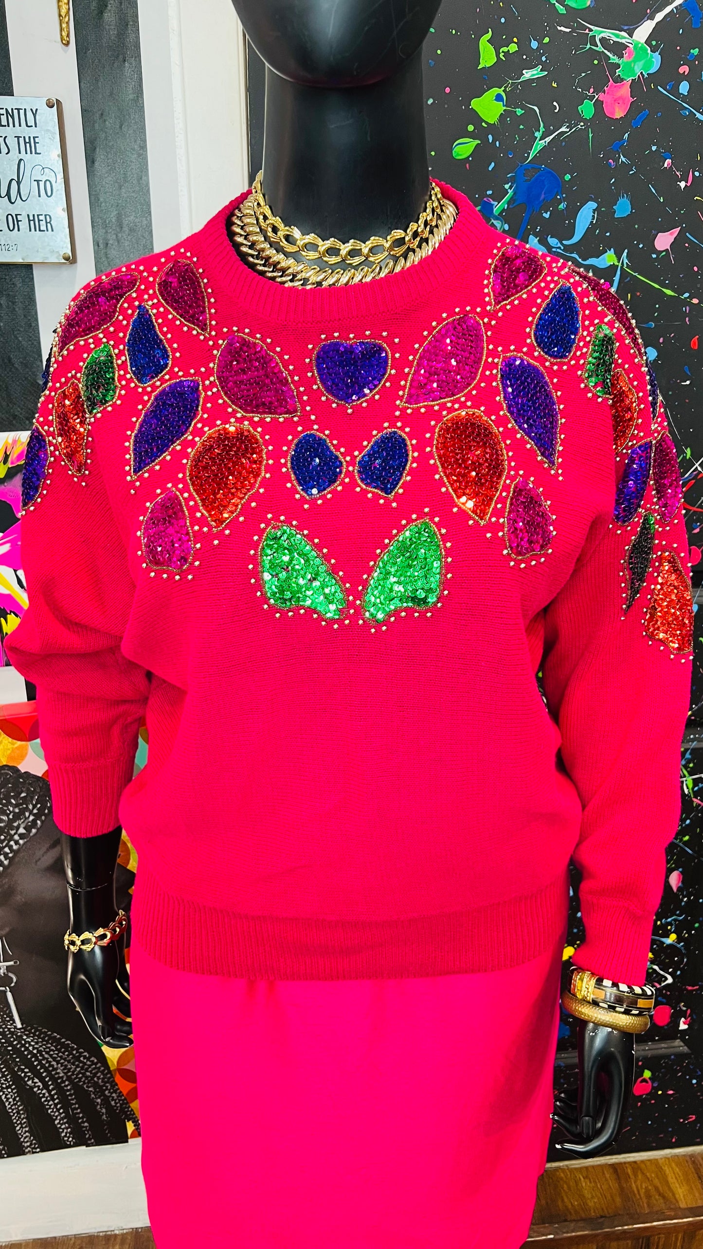Vintage Diana Marco Sweater (22W)