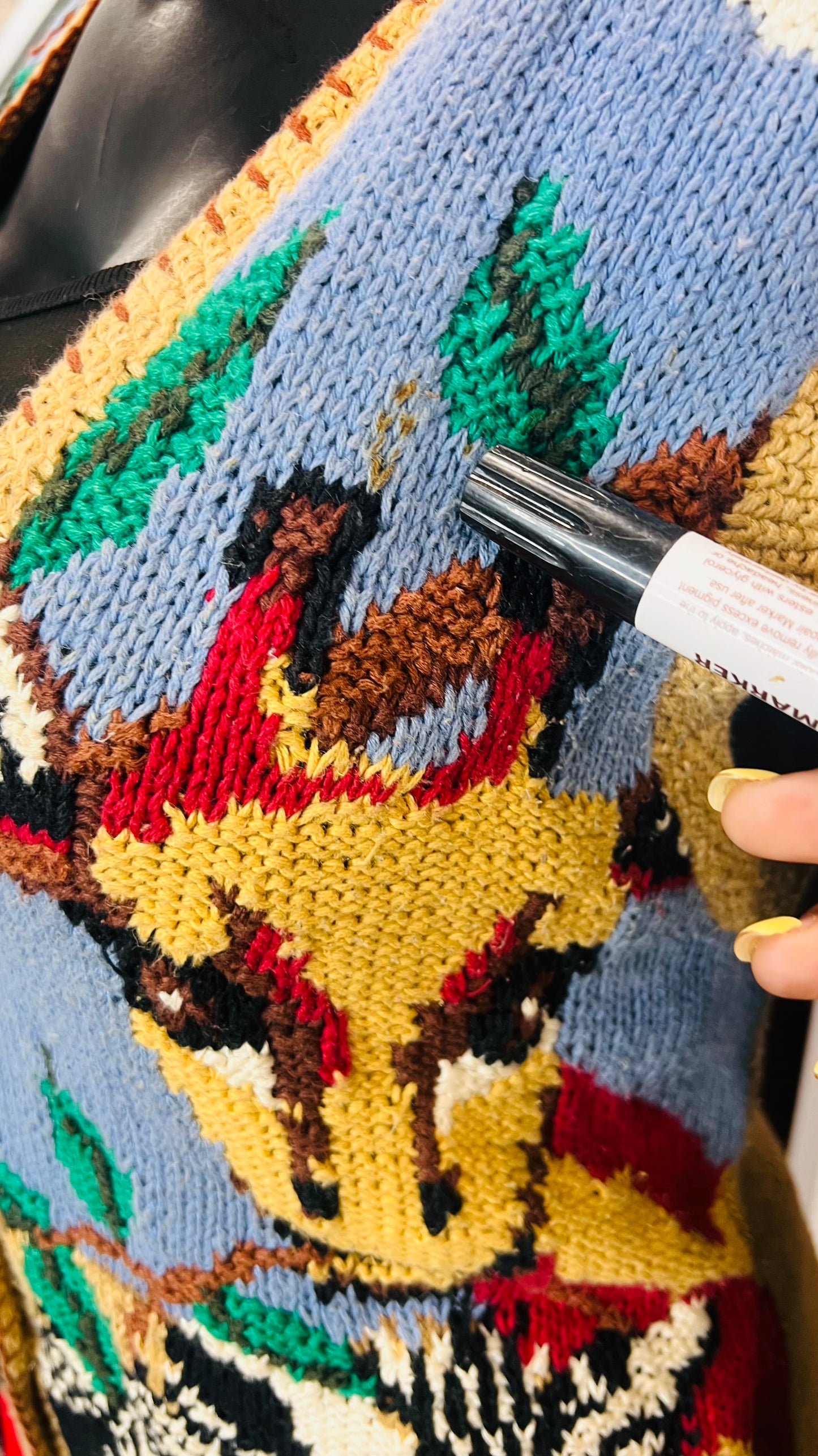 Vintage Safari Knit Vest (16)