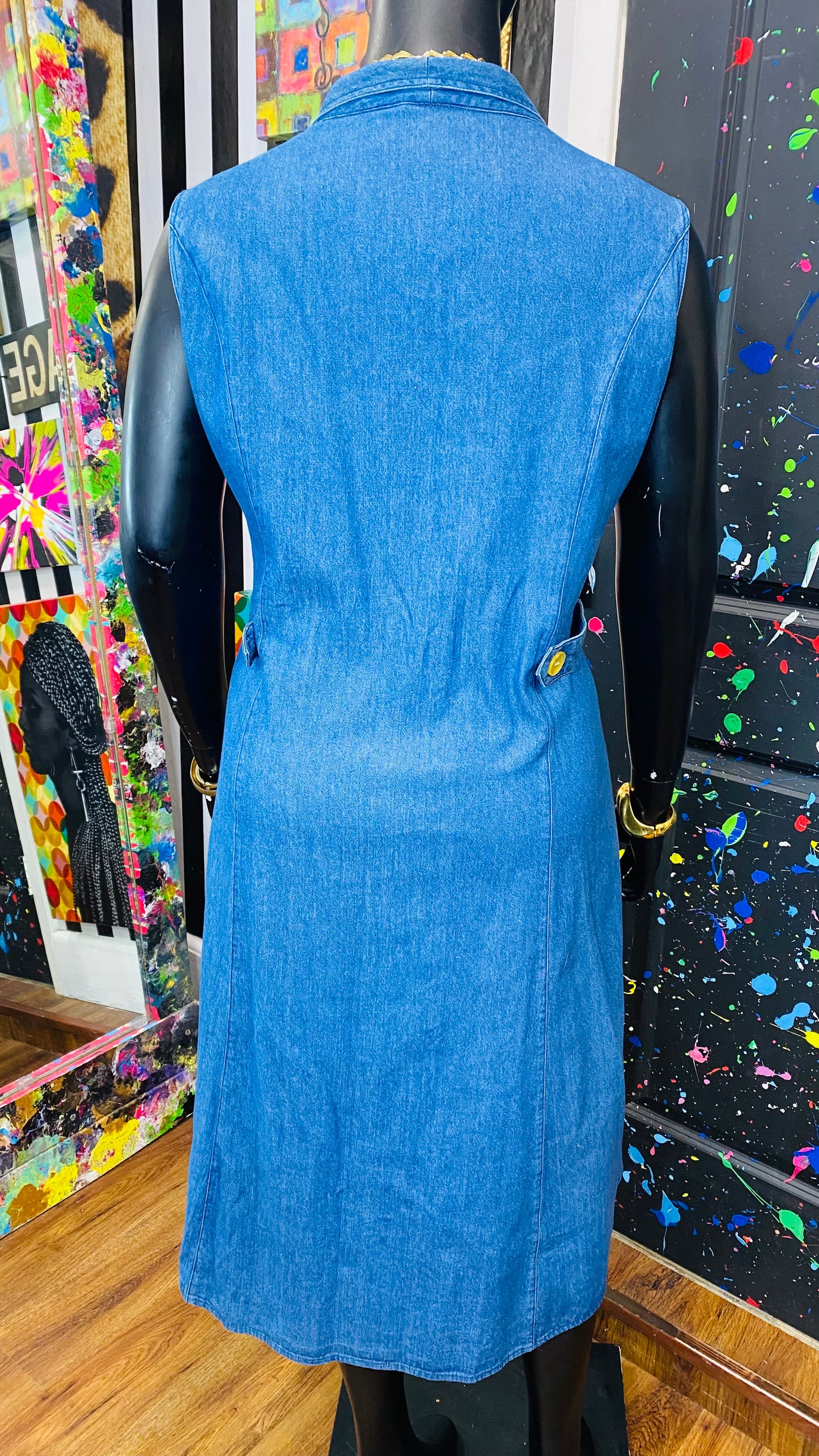 Vintage Denim Dress (24W)
