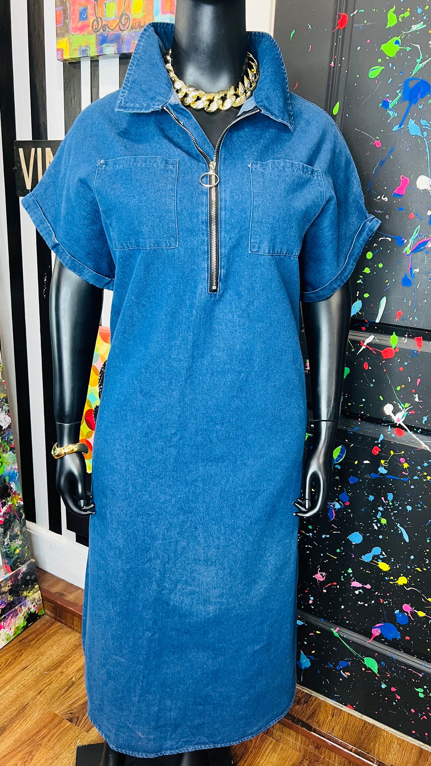 Y2K Denim Dress (18)