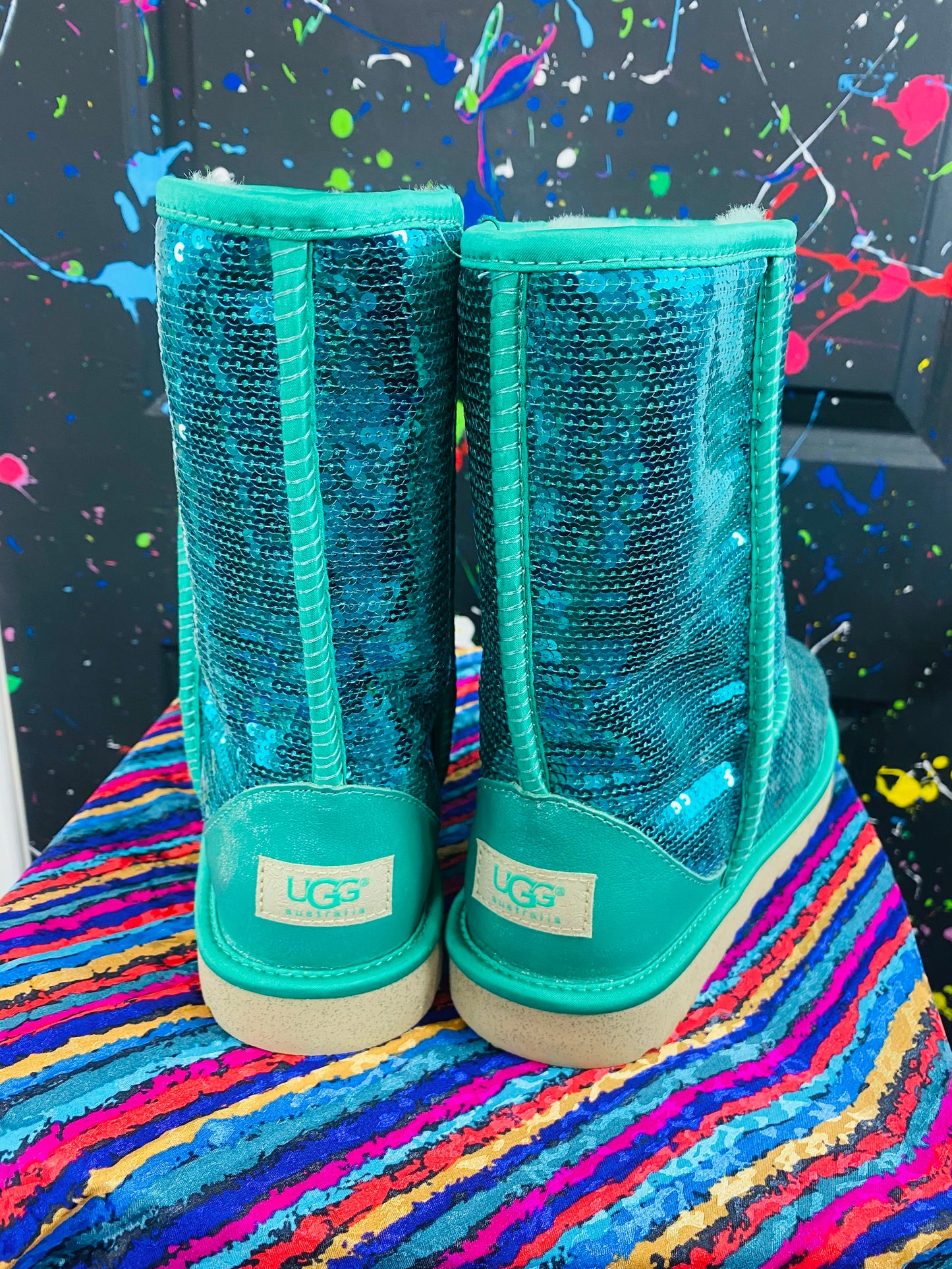 Embellished Uggs- Teal